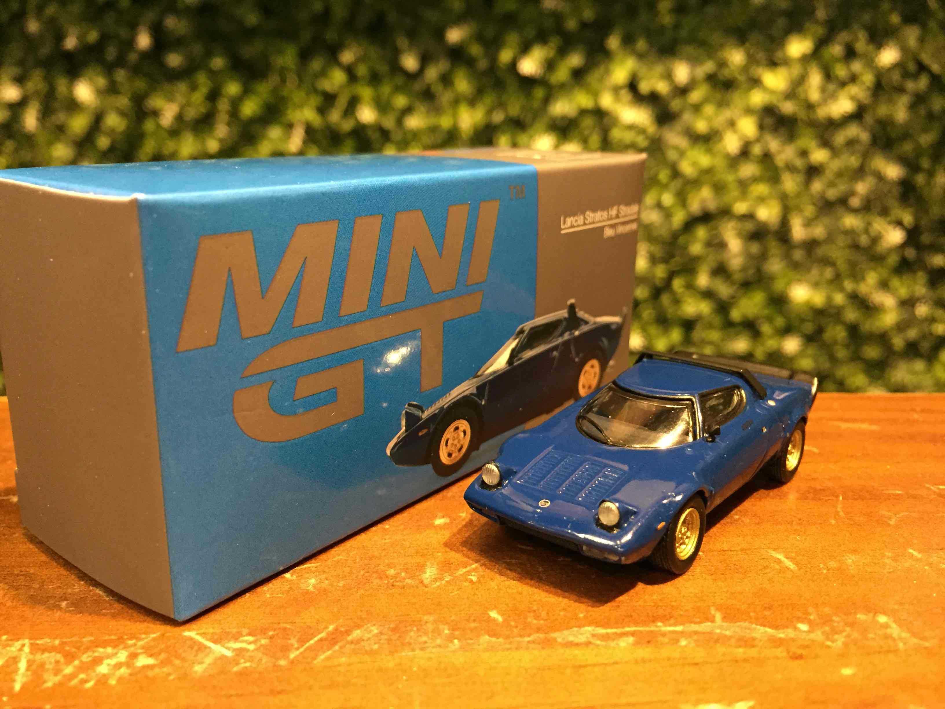 1/64 MiniGT Lancia Stratos HF Stradale Blue MGT00411L【MGM】