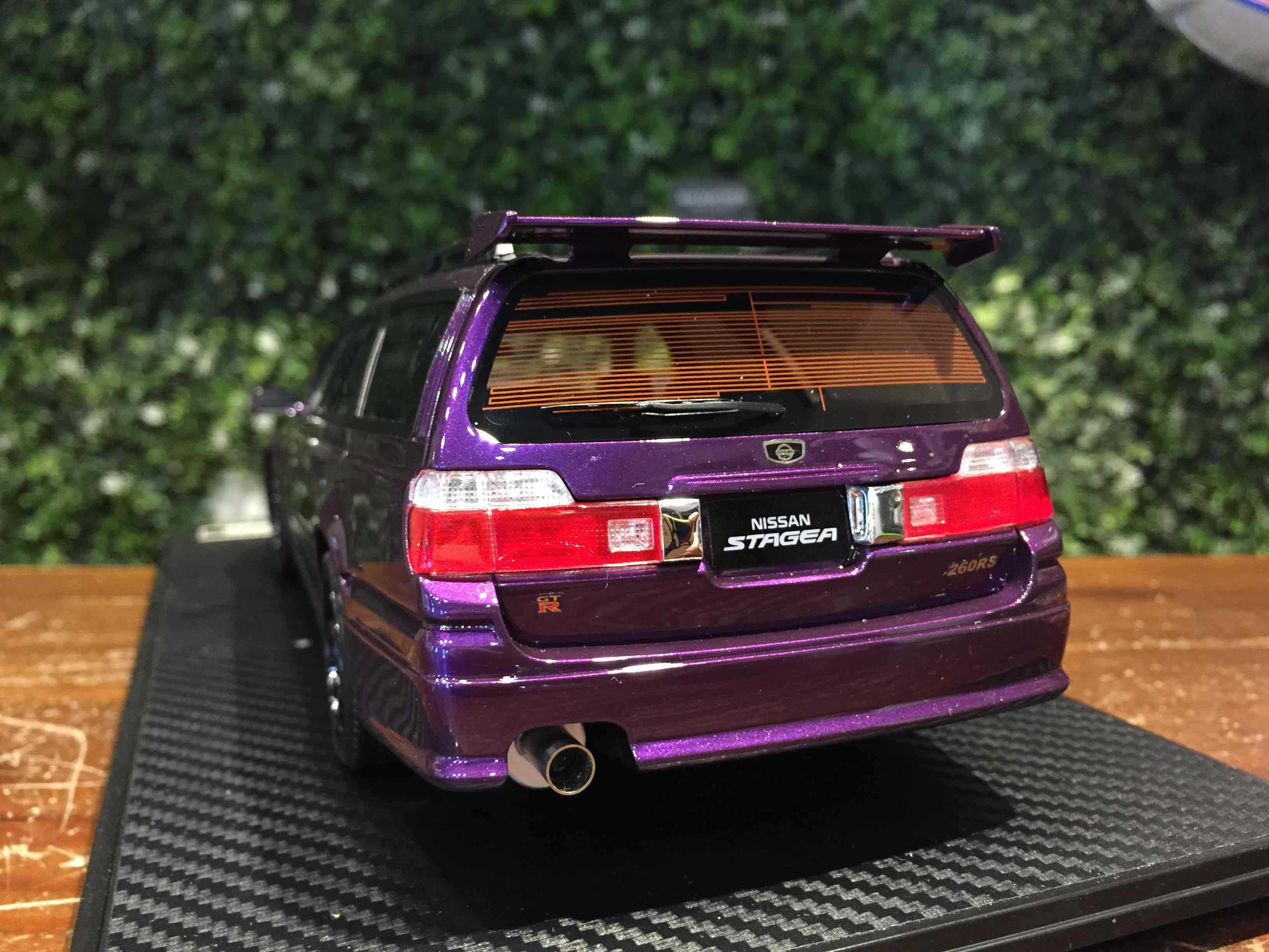 1/18 IVY Nissan Stagea GTR R34 Midnight Purple【MGM】