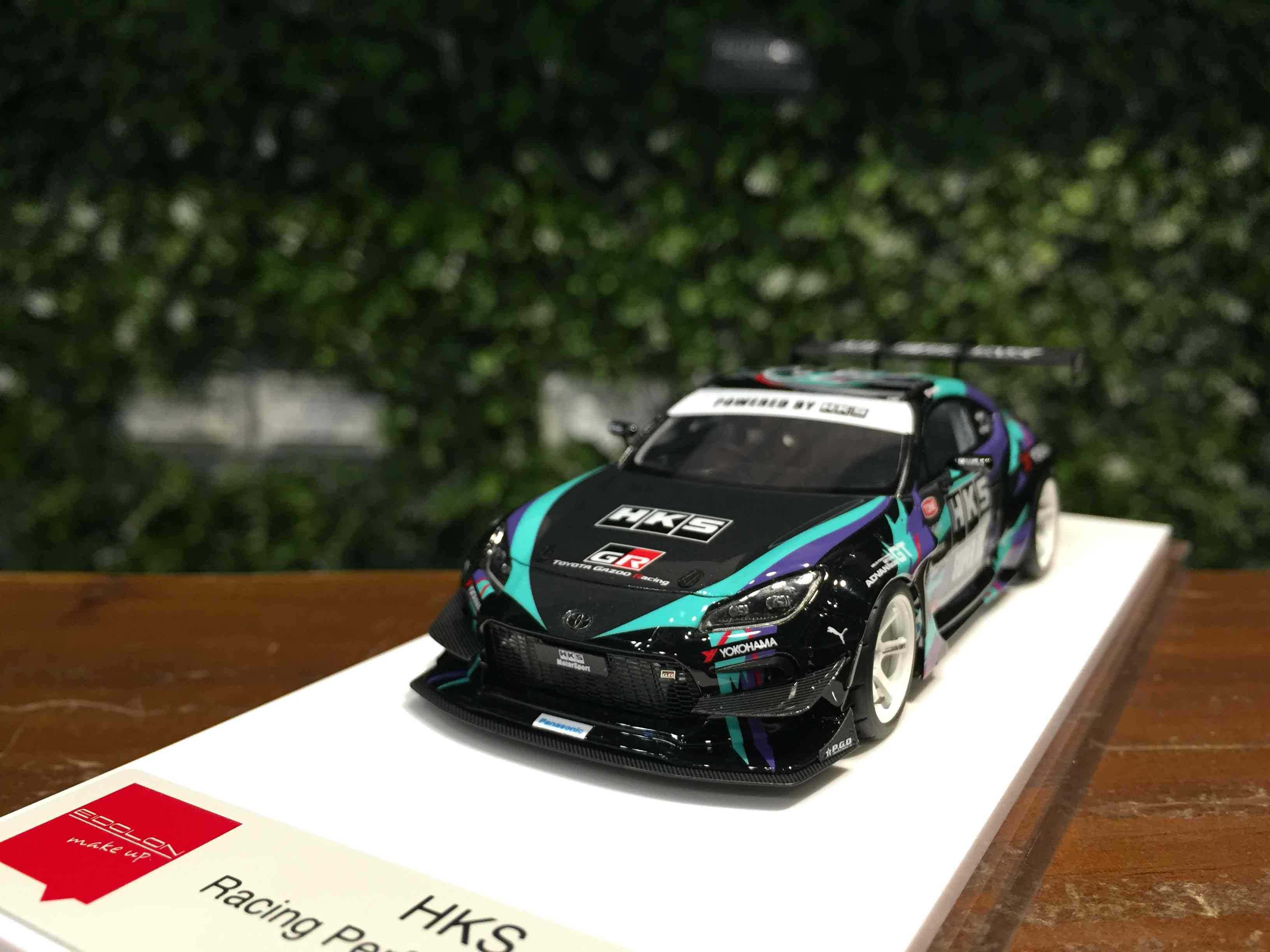 1/43 MakeUp HKS Racing Performer Toyota GR86 EM665【MGM