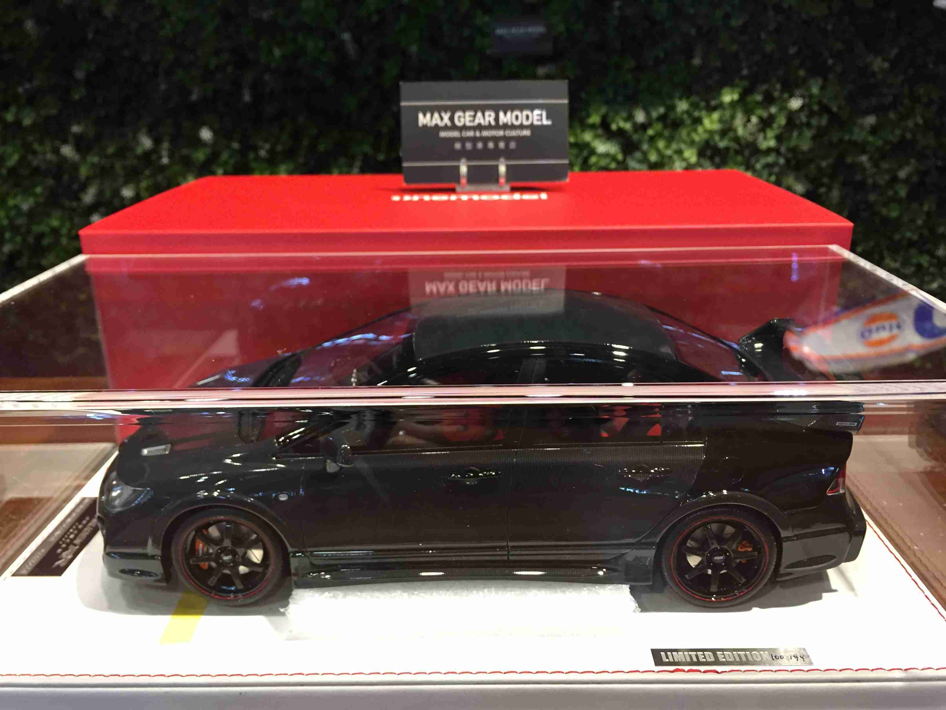 1/18 Onemodel Honda Civic Mugen RR (FD2) Black【MGM】