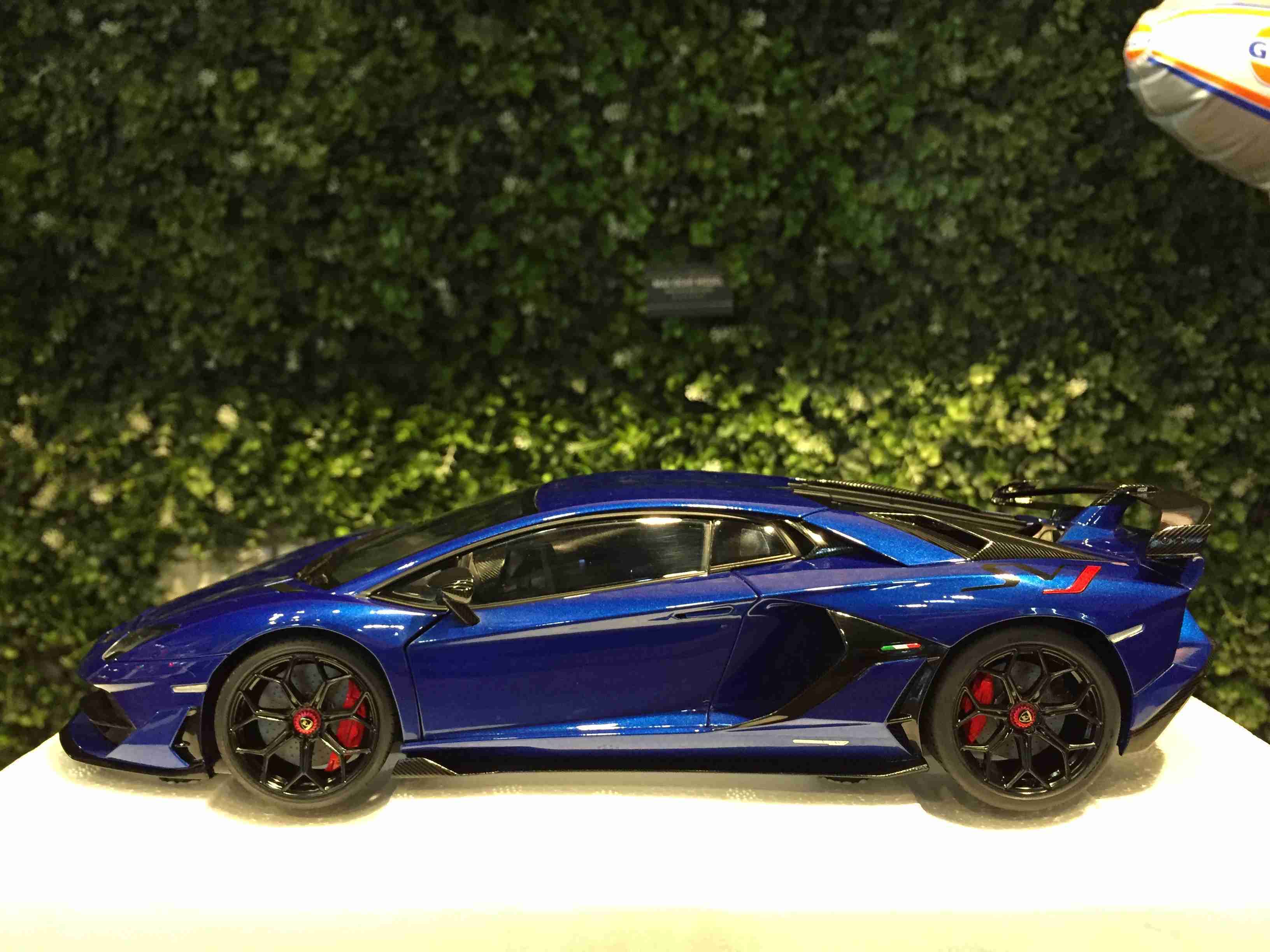 1/18 AUTOart Lamborghini Aventador SVJ Blue 79174【MGM】