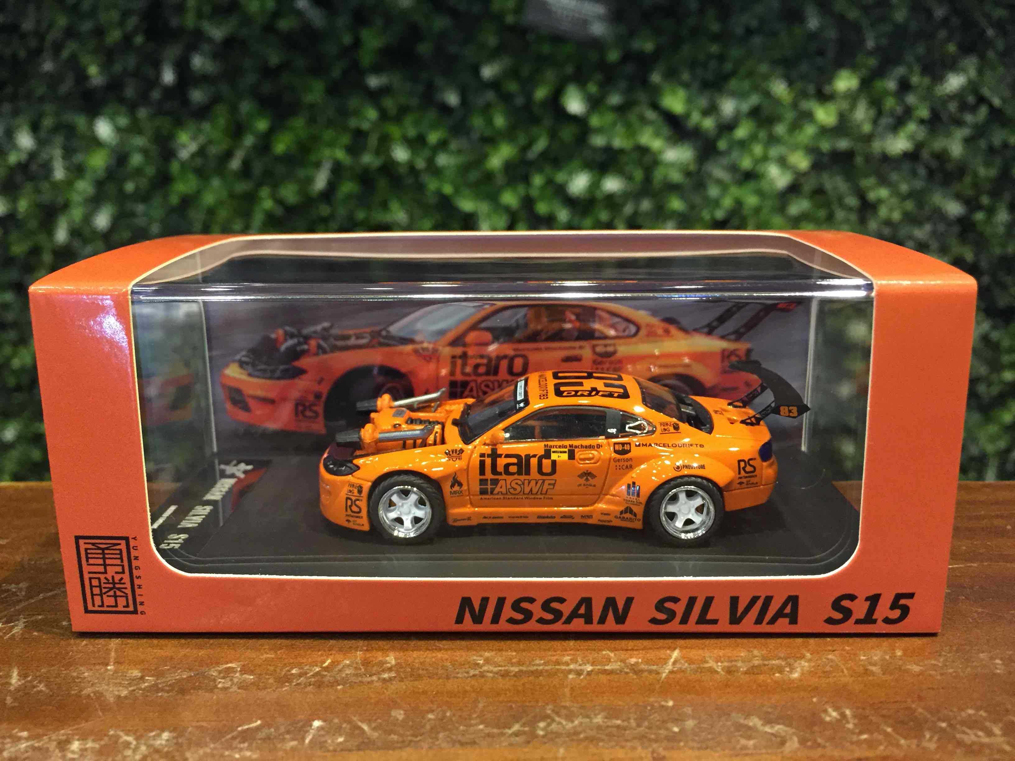 1/64 YS Nissan Silvia S15 4.0 V8 Orange【MGM】