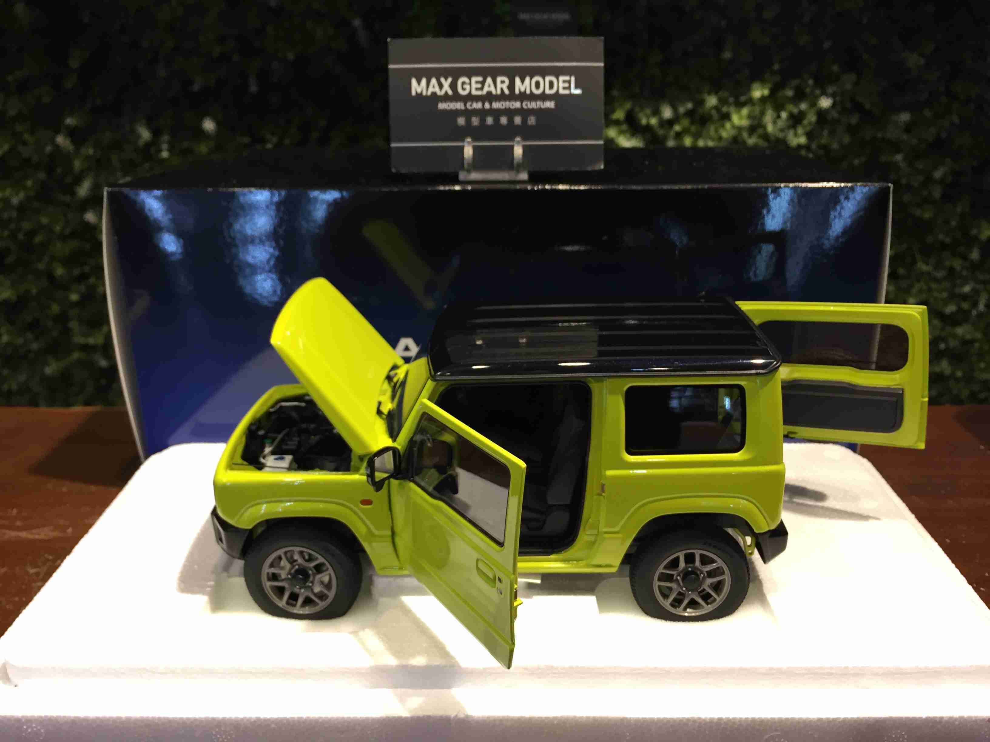 1/18 AUTOart Suzuki Jimny (JB64) Kinetic Yellow 78501【MGM】