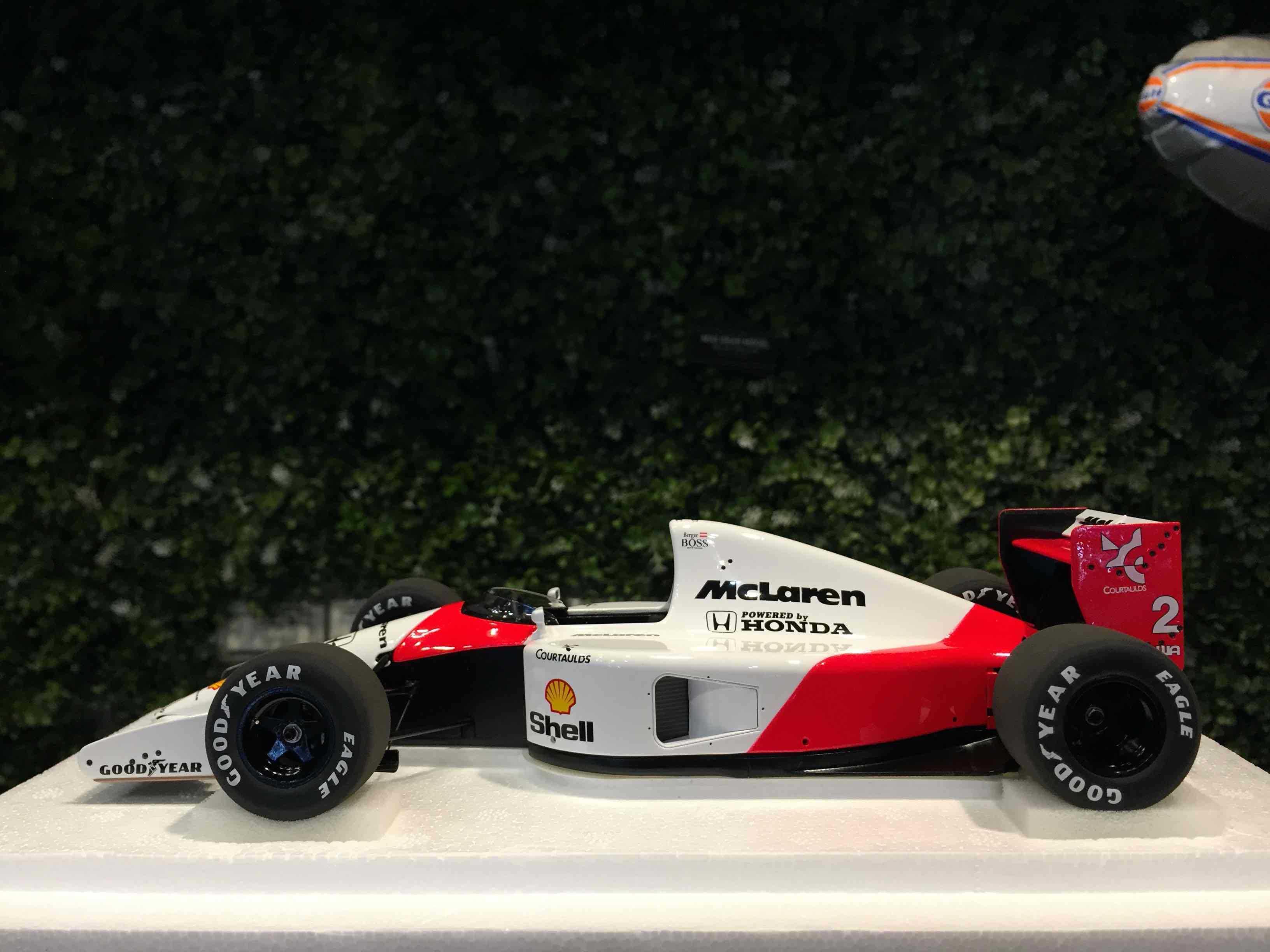 1/18 AUTOart McLaren Honda MP4/6 1991 G.Berger #2 89151【MGM】