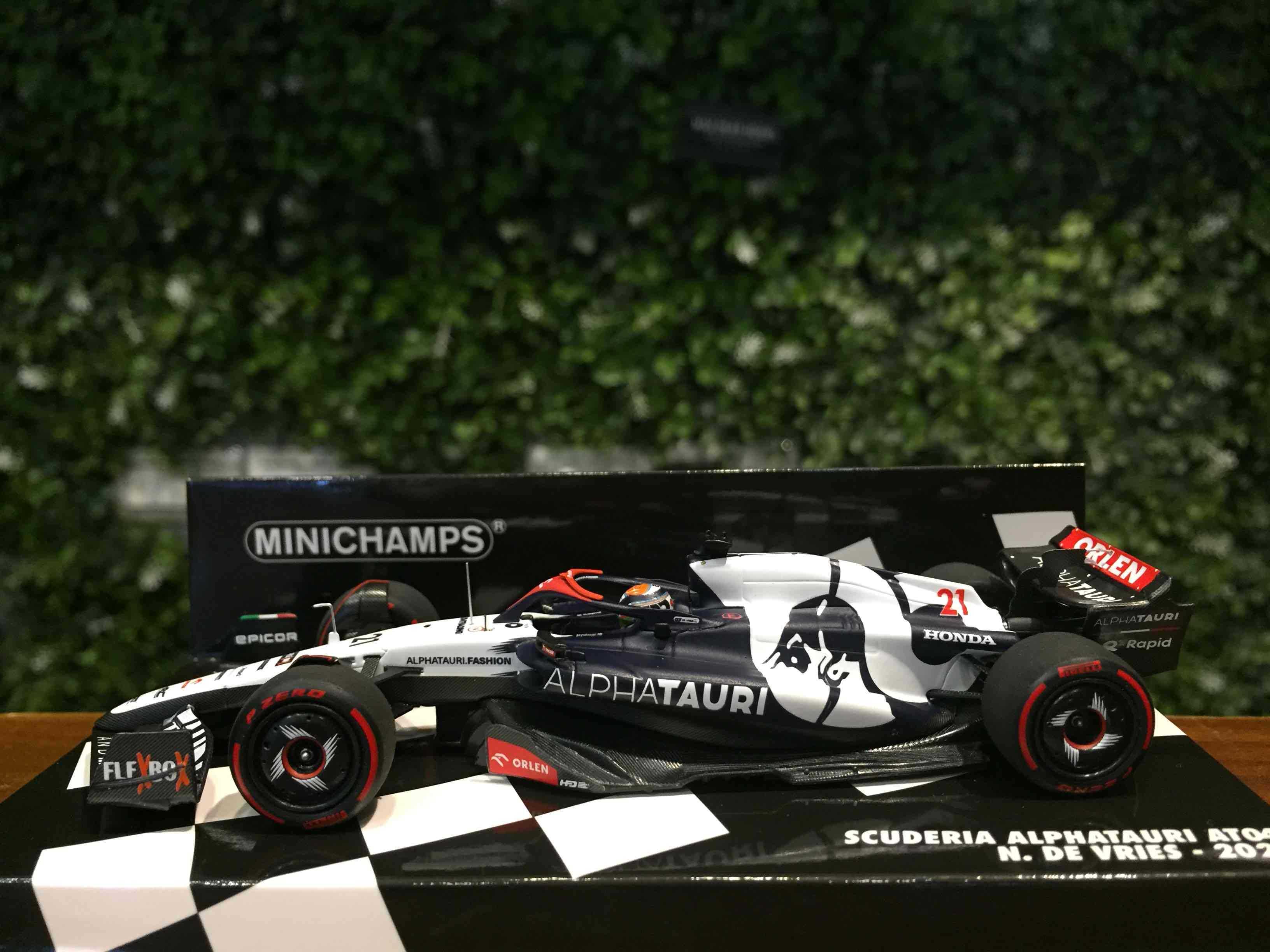 1/43 Minichamps AlphaTauri AT04 Nick de Vries 417230121【MGM】