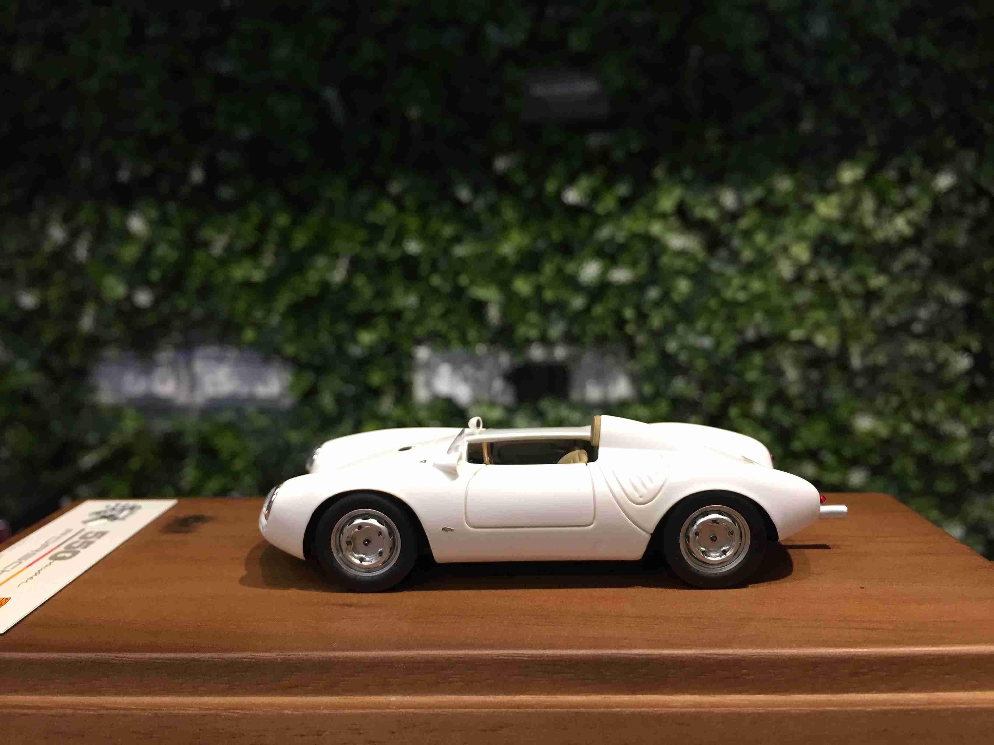 1/43 DMH Porsche 550 Spyder White【MGM】