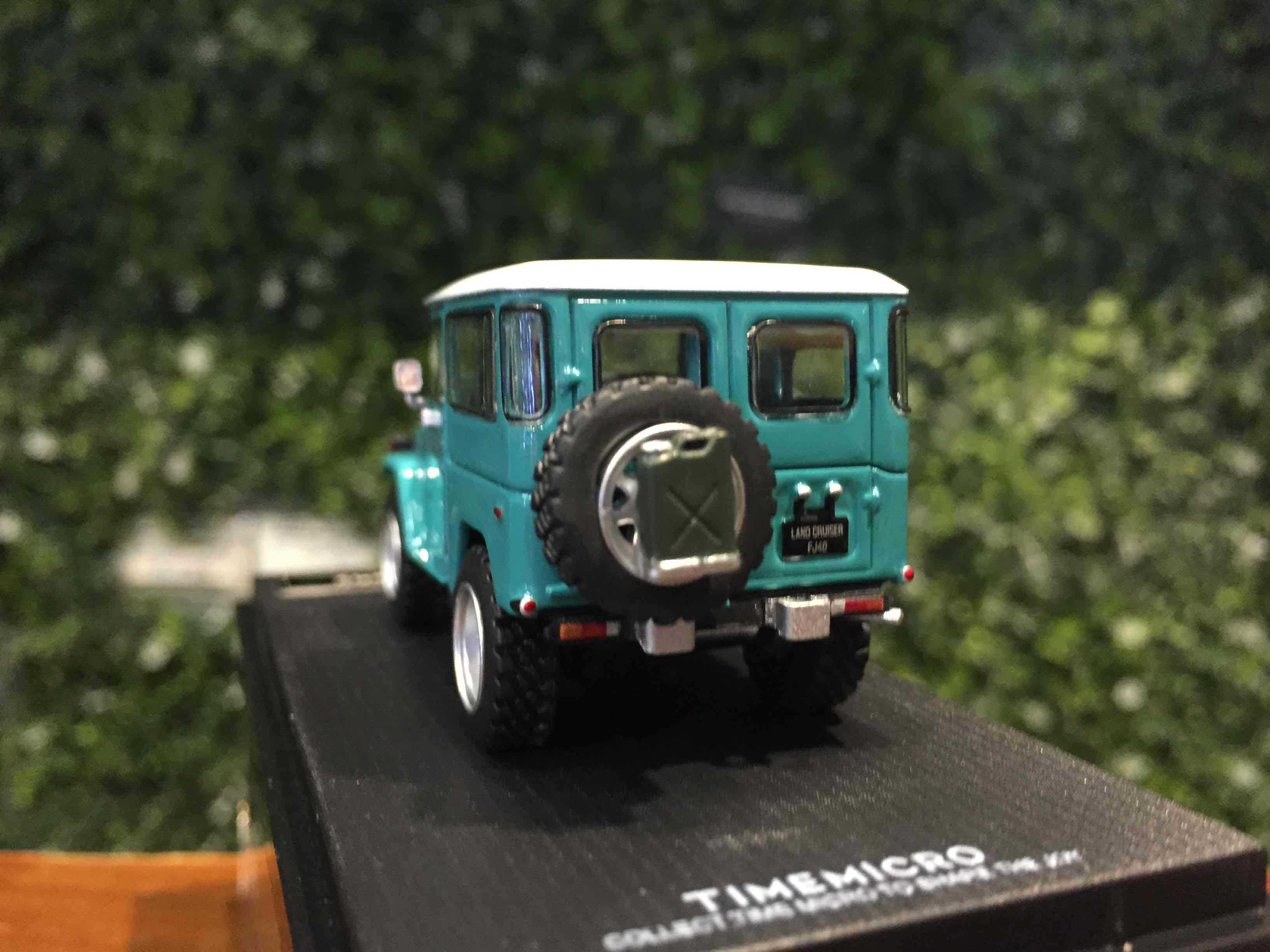 1/64 TimeModel Toyota Land Cruiser FJ40 Green TM645202【MGM】