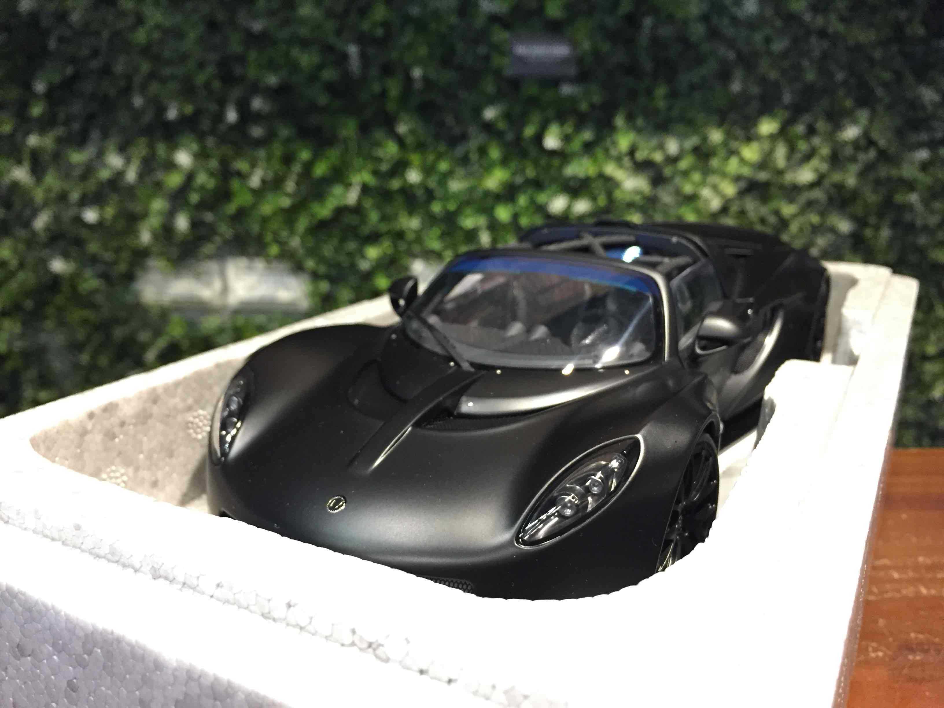 1/18 AUTOart Hennessey Venom GT Matte Black 75401【MGM】