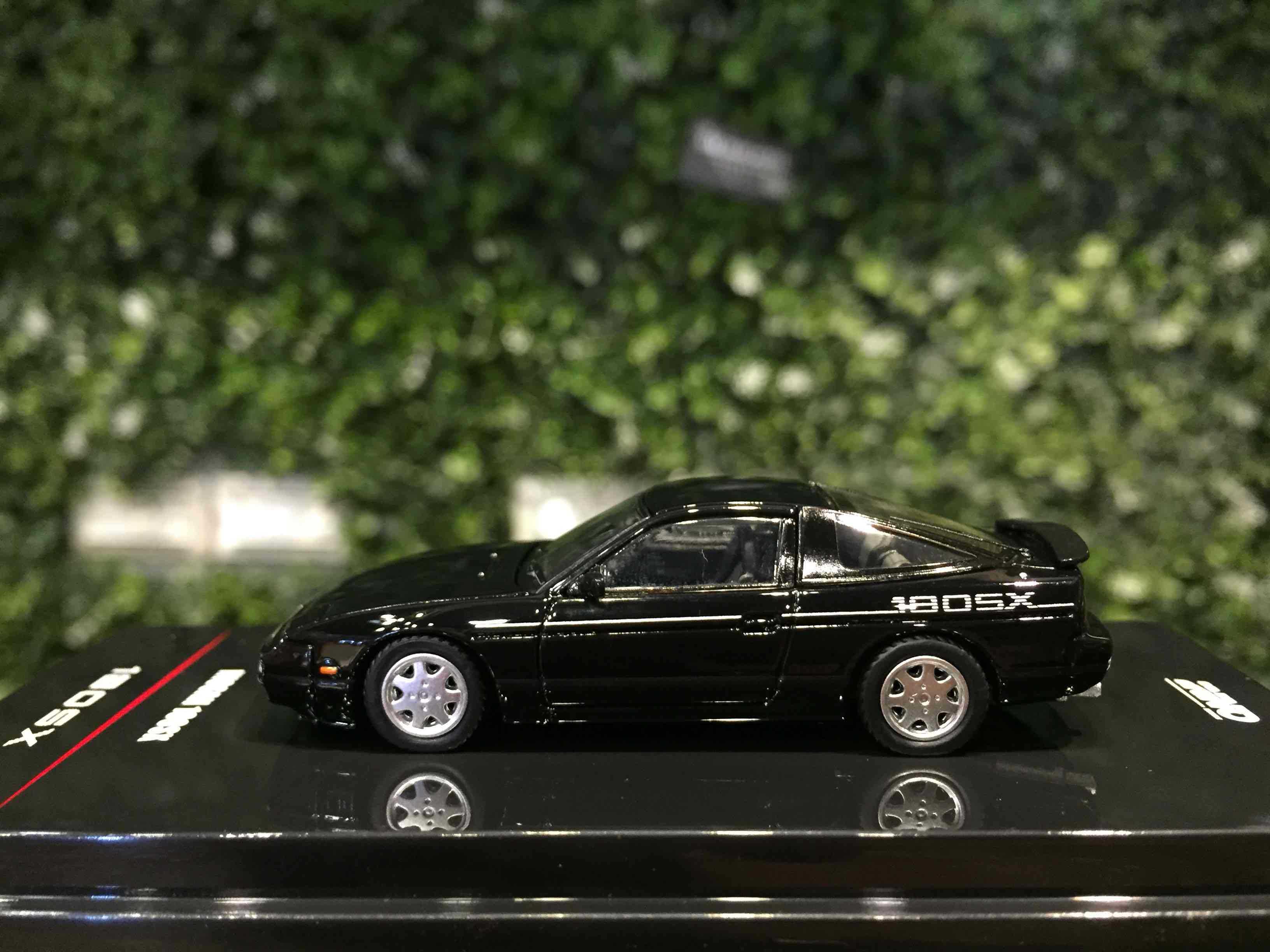 1/64 Inno Nissan 180SX Black IN64180SXBLA【MGM】