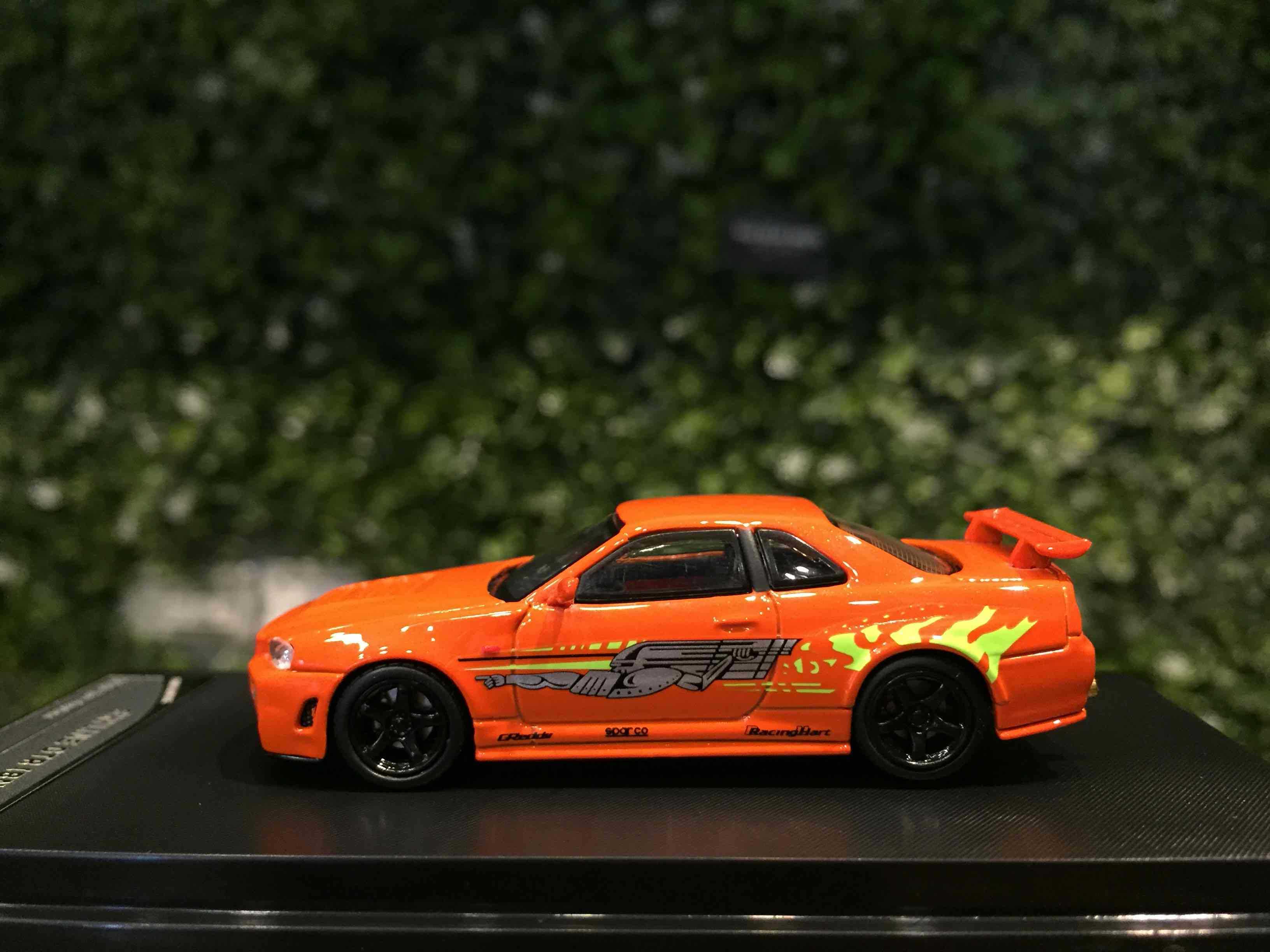 1/64 StreetWeapon Nissan Skyline GTR R34 Fast \u0026 Furios【MGM】