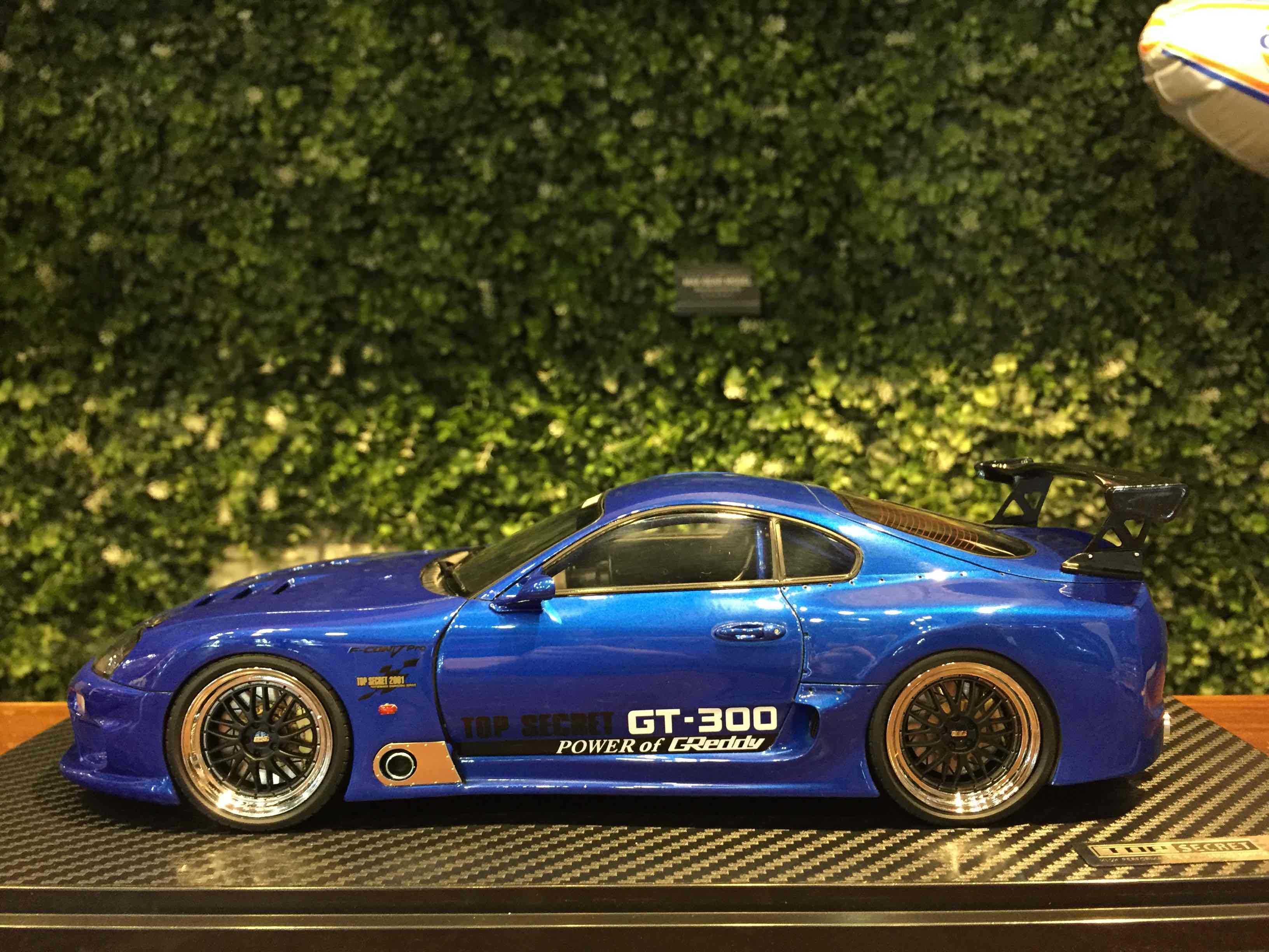 1/18 Ignition Top Secret GT300 Supra (JZA80) IG2488【MGM】