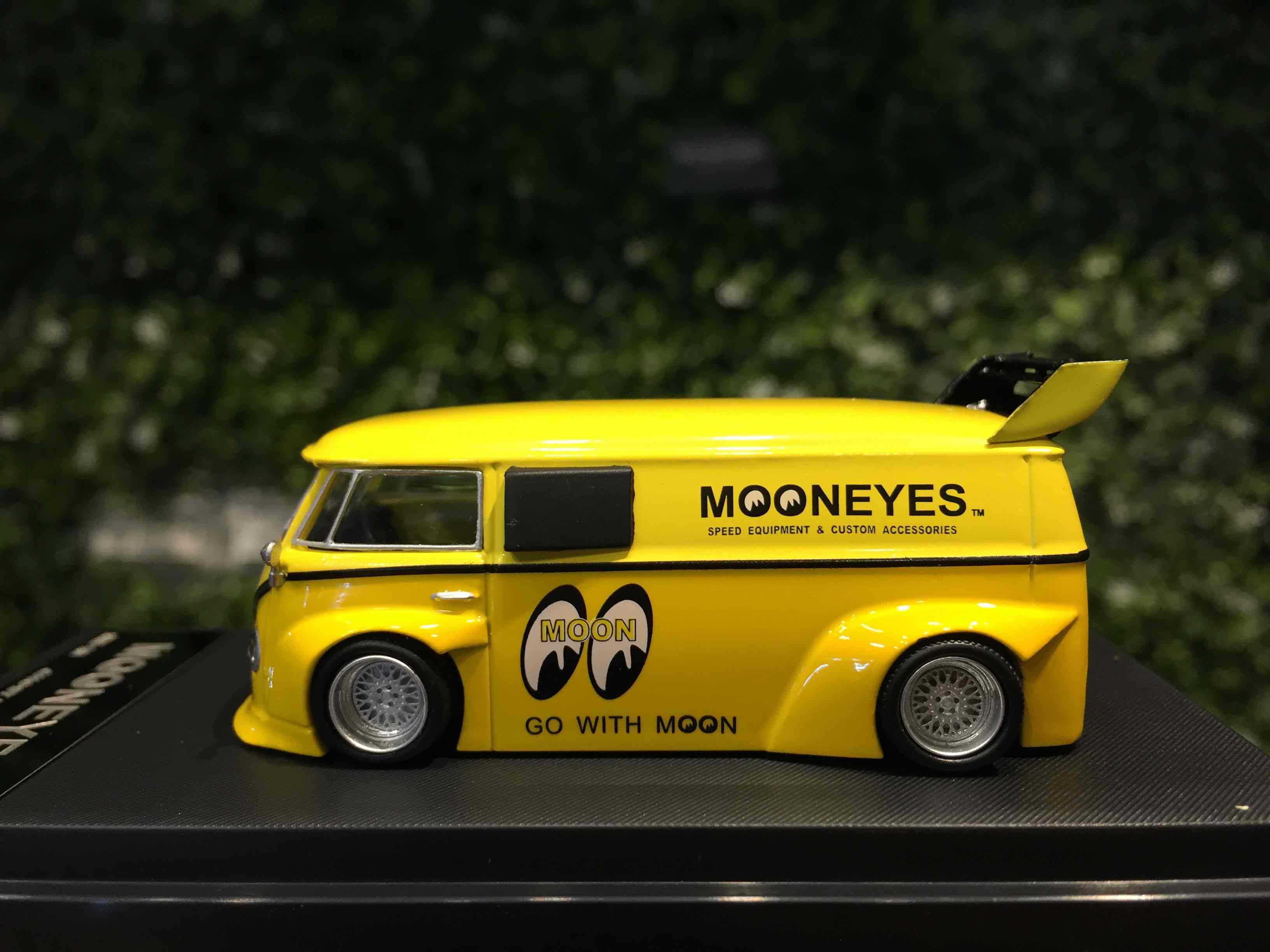 1/64 TimeModel Volkswagen VW T1 Mooneyes Yellow【MGM】