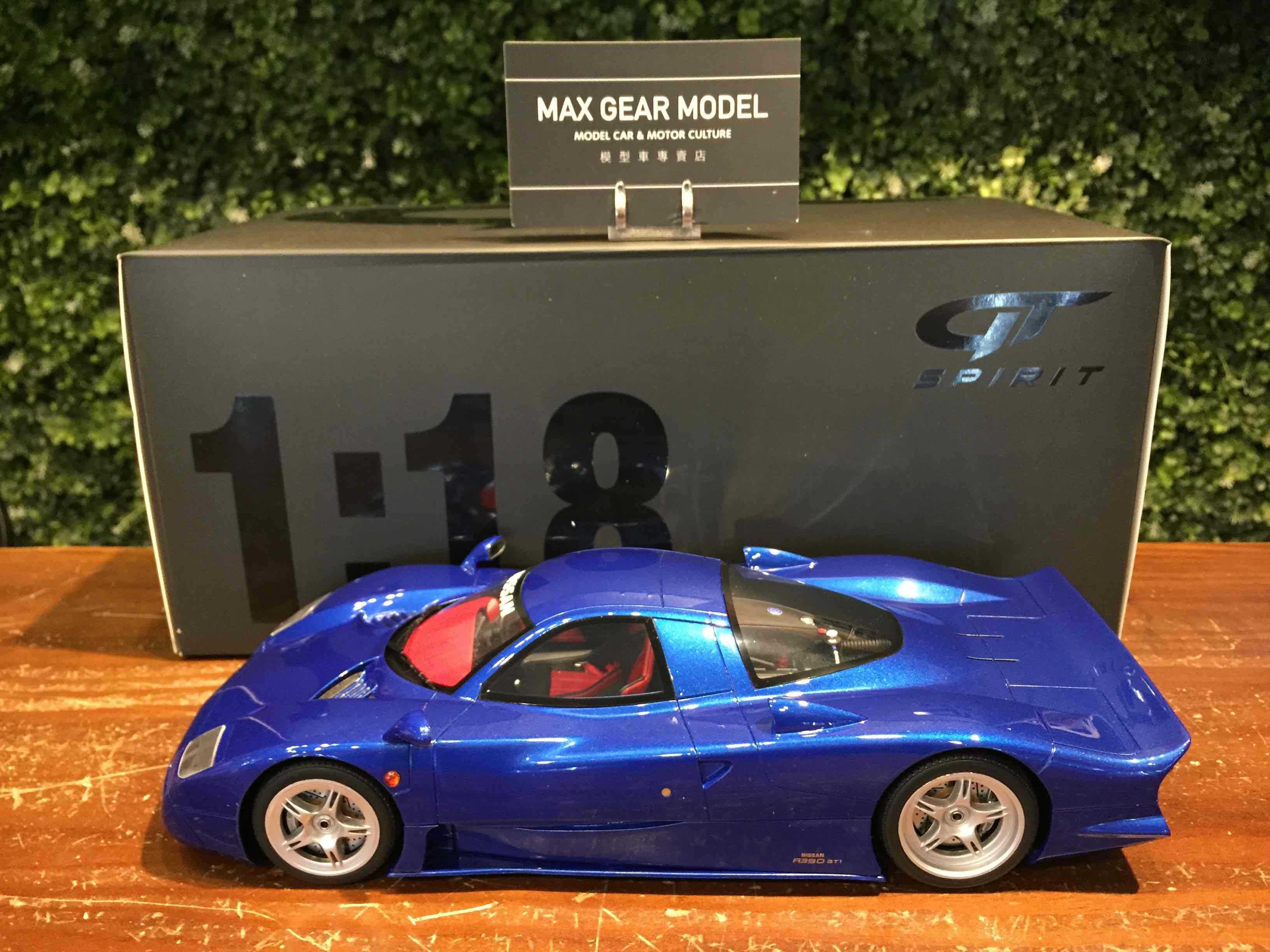 1/18 GT Spirit Nissan R390 GT1 Road Car Blue GT403【MGM】