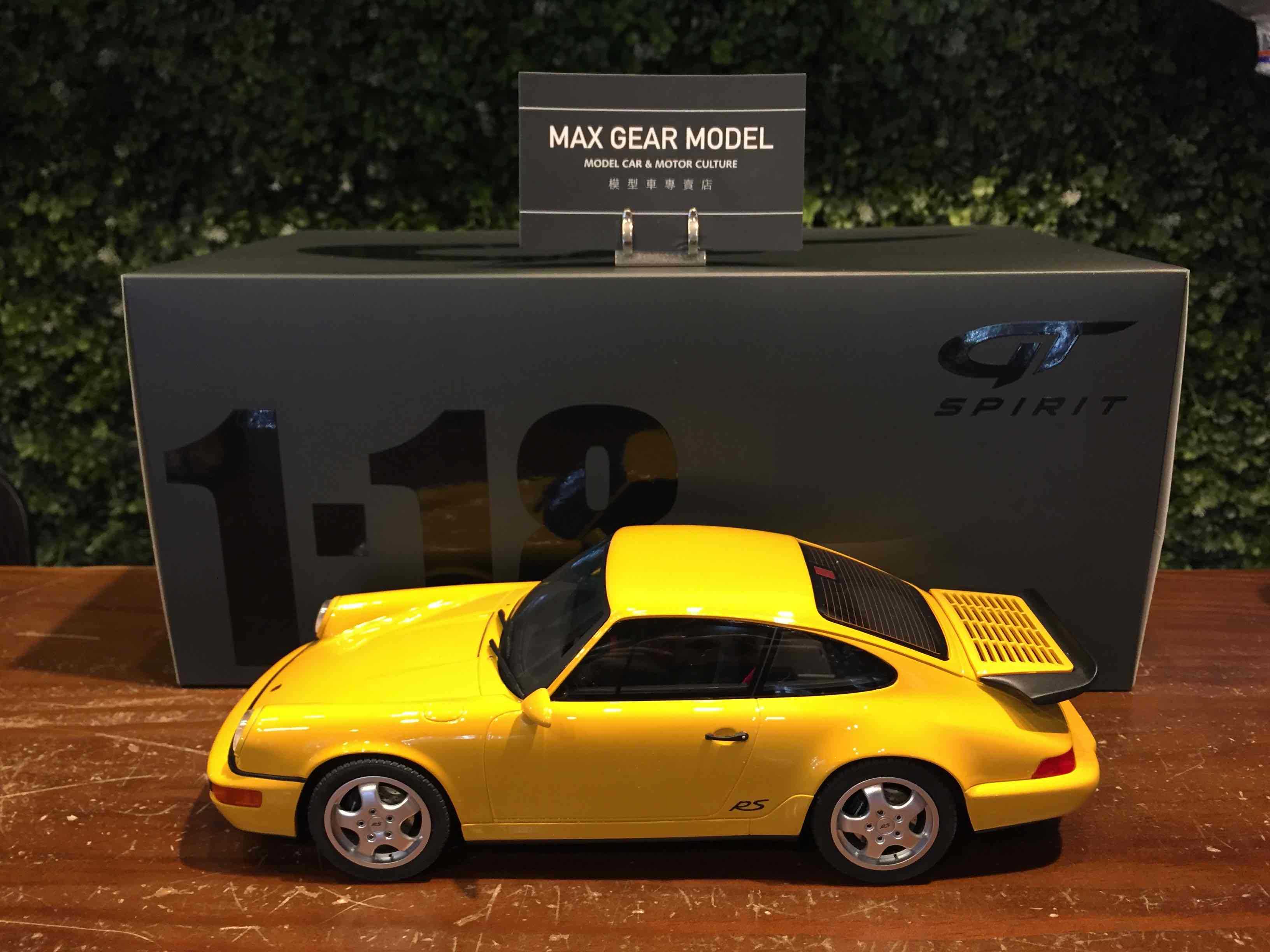 1/18 GT Spirit Porsche 964 RS America Yellow GT385【MGM】