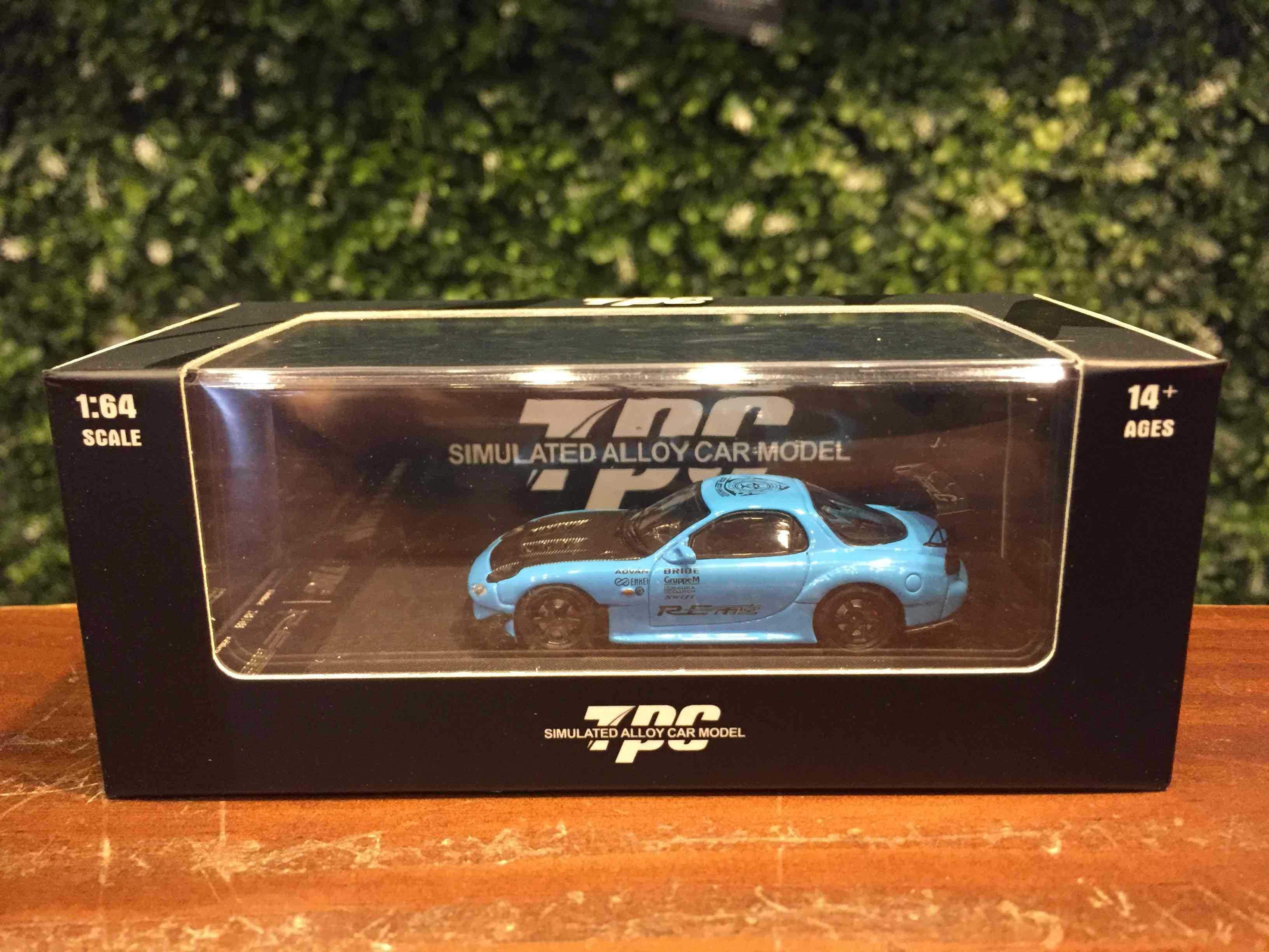 1/64 TPC Mazda RX-7 (FD3S) RE Amemiya Blue TPC644710【MGM】