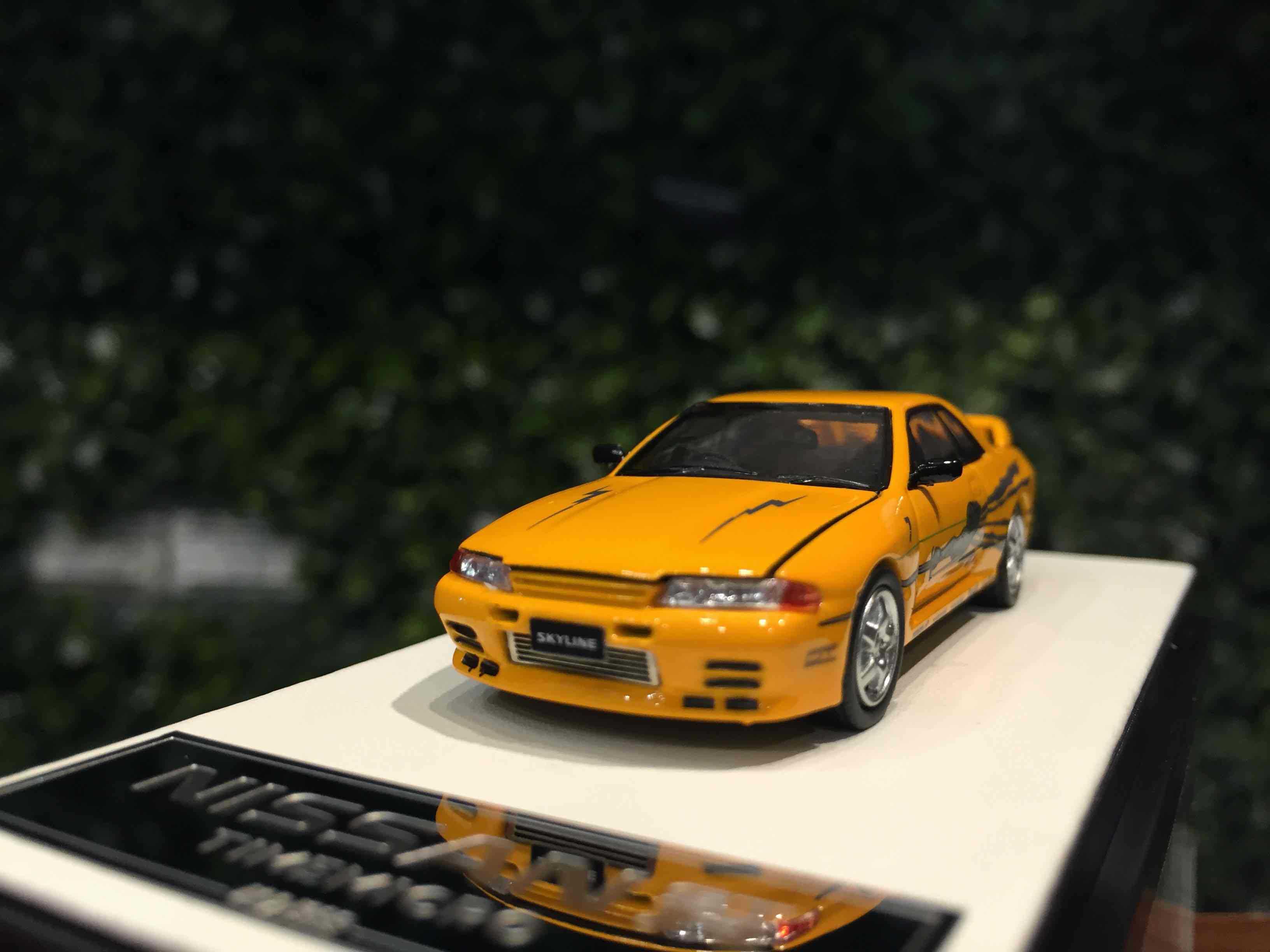 1/64 TimeModel Nissan Skyline GT-R (R32) YL TM644122【MGM】