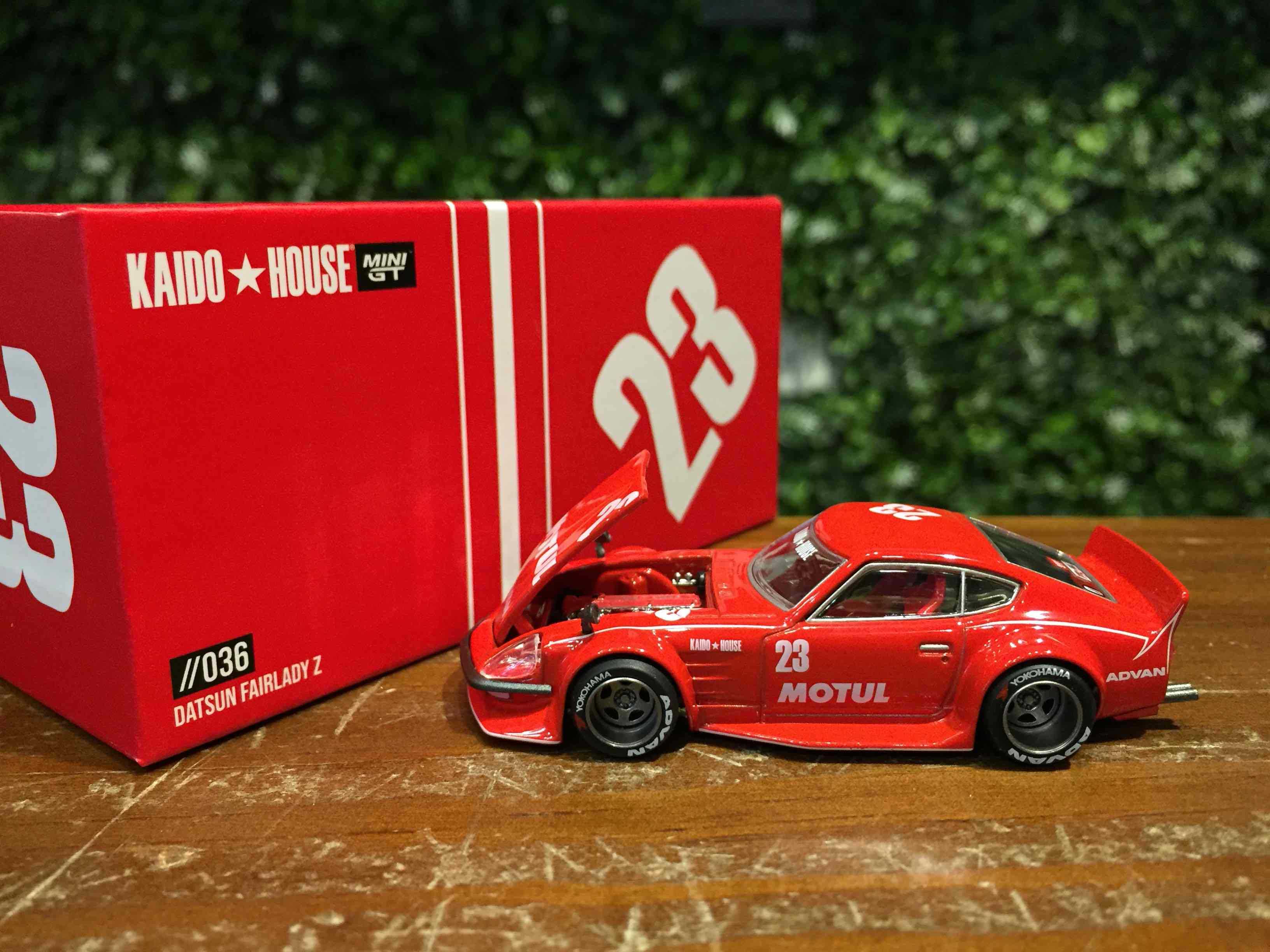 1/64 MiniGT Datsun Kaido Fairlady Z Motul Z V2 KHMG036【MGM