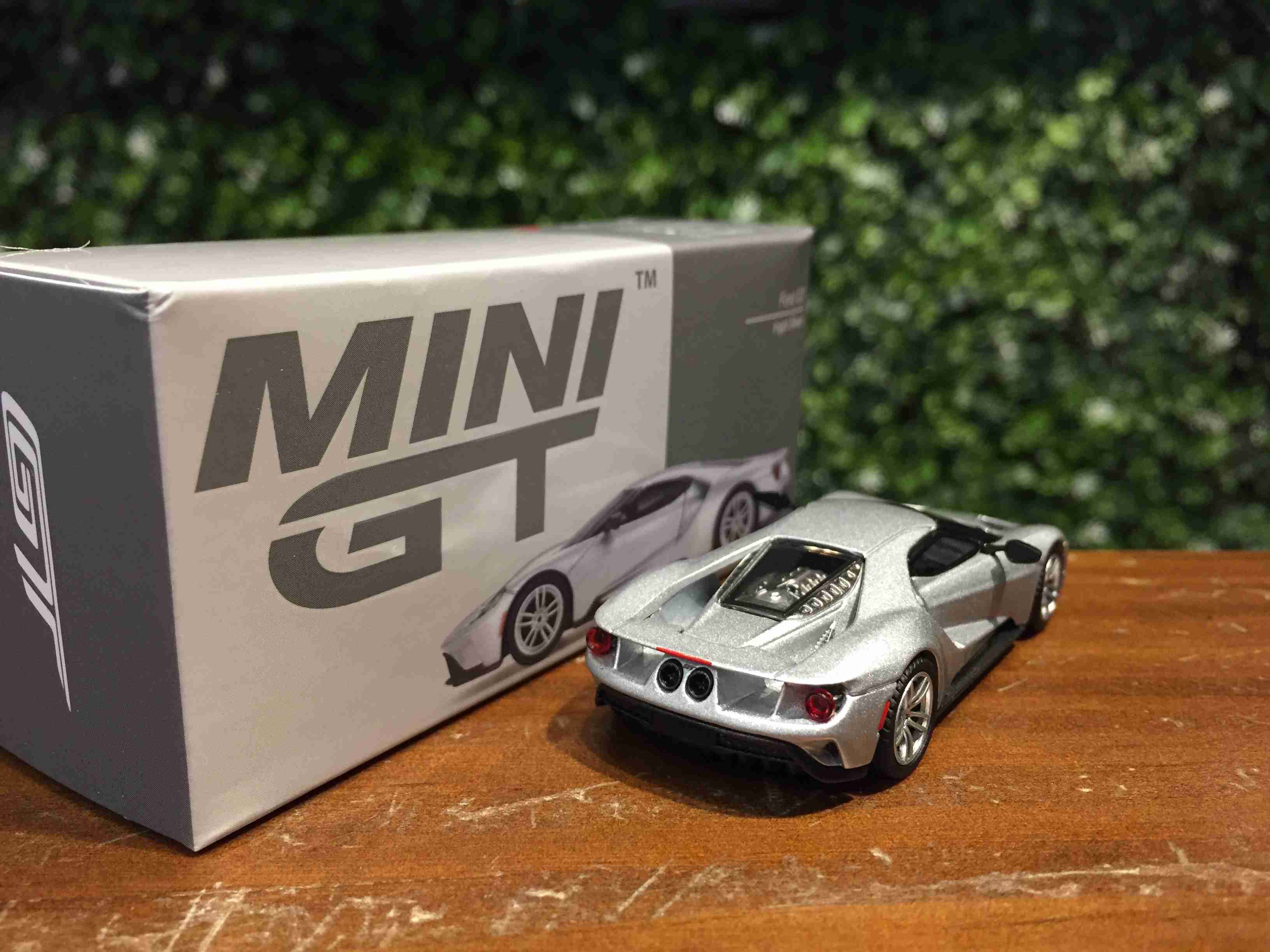 1/64 MiniGT Ford GT Ingot Silver MGT00340L【MGM】