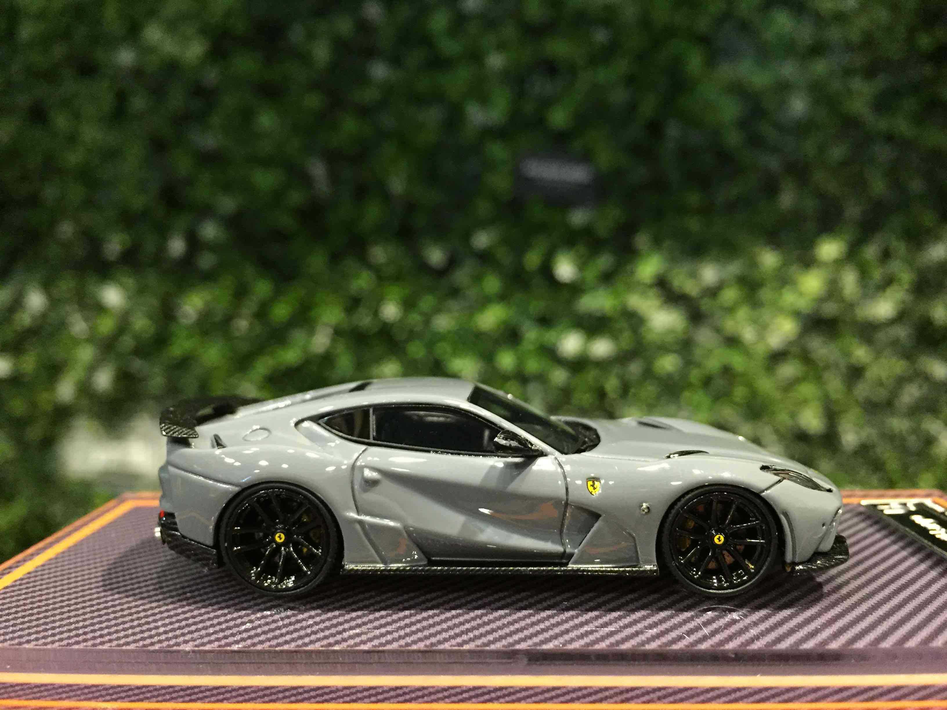 1/64 U2 Novitec Ferrari 812 Superfast N-Largo Grey【MGM】