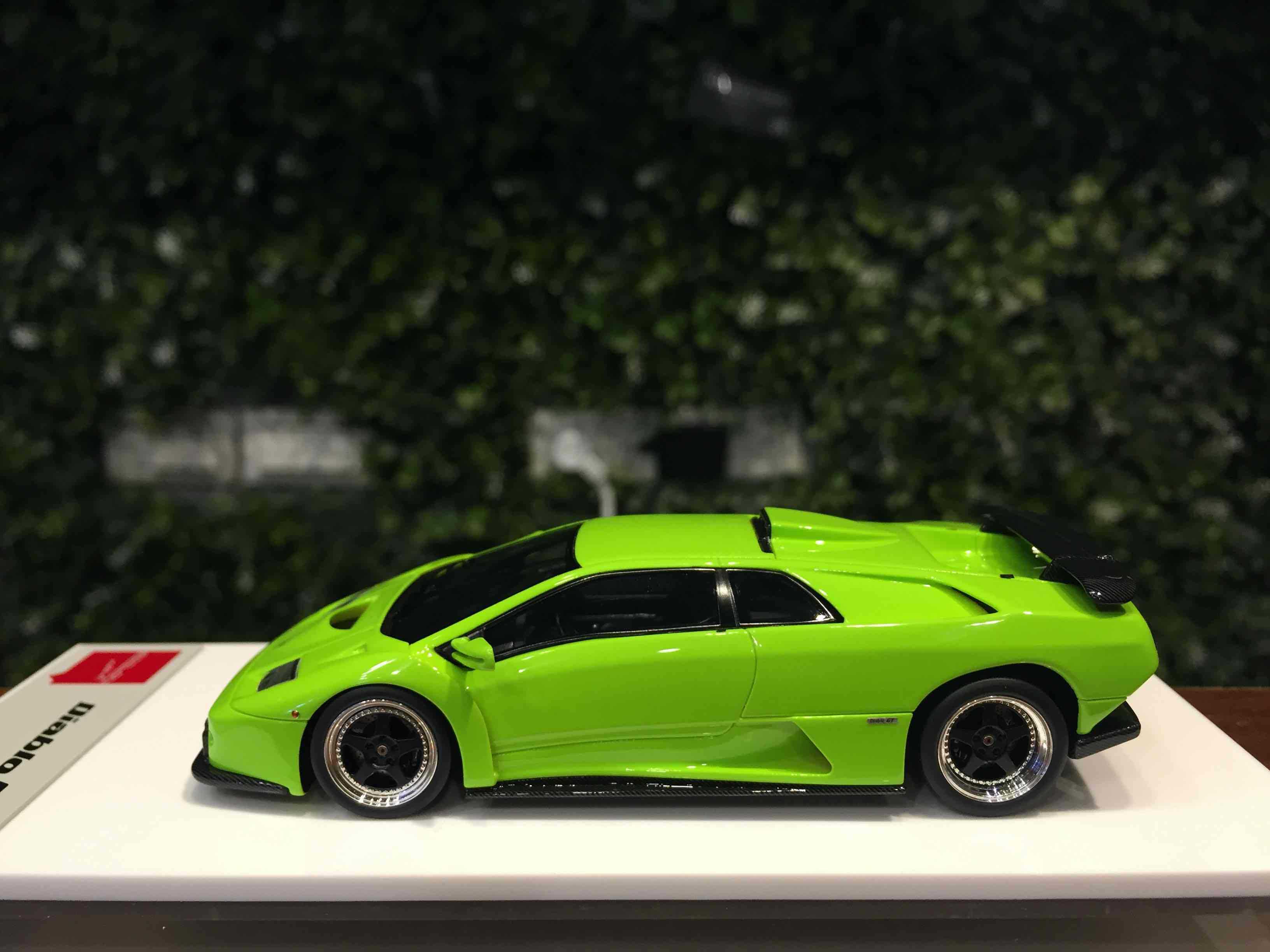 1/43 MakeUp Lamborghini Diablo GT 1999 Verde EM782E【MGM】