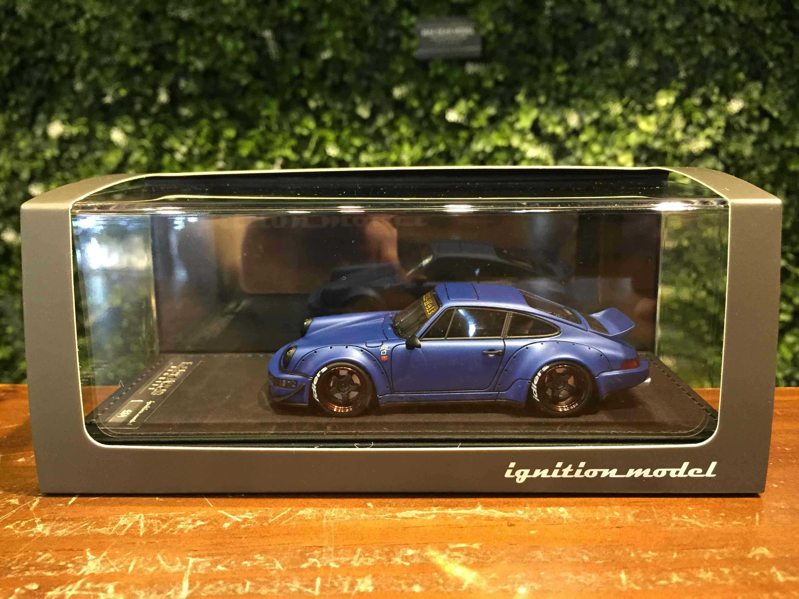 1/43 Ignition RWB Porsche 911 (964) Matte Blue IG2519【MGM