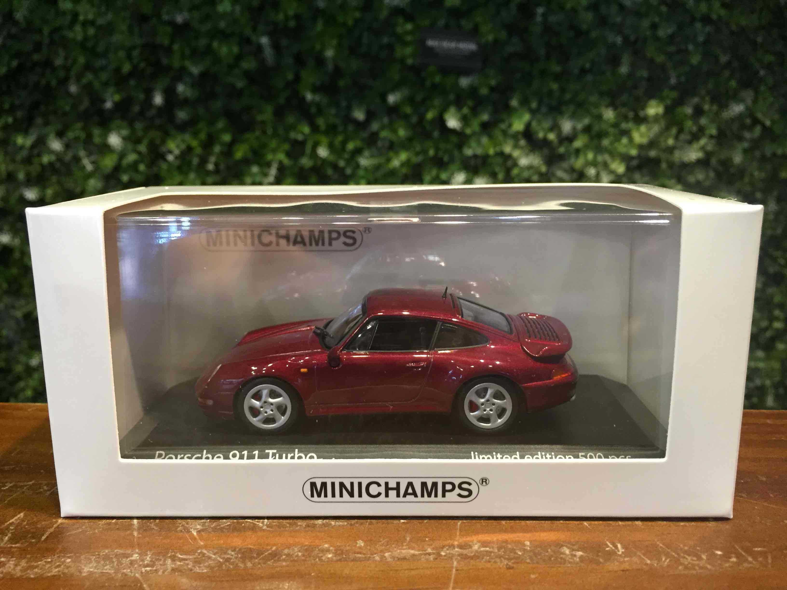 1/43 Minichamps Porsche 911 993 Turbo S 1995 943069206【MGM】