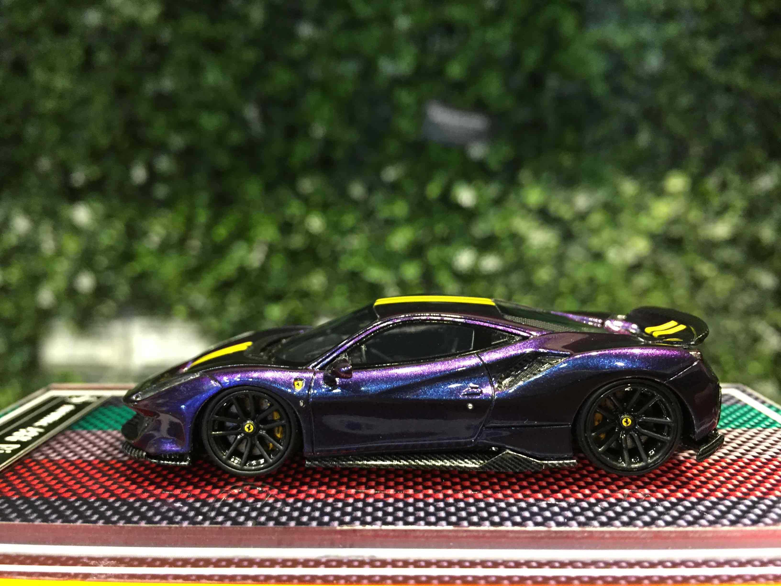 1/64 U2 Novitec Ferrari 488 Pista Magic Purple【MGM】