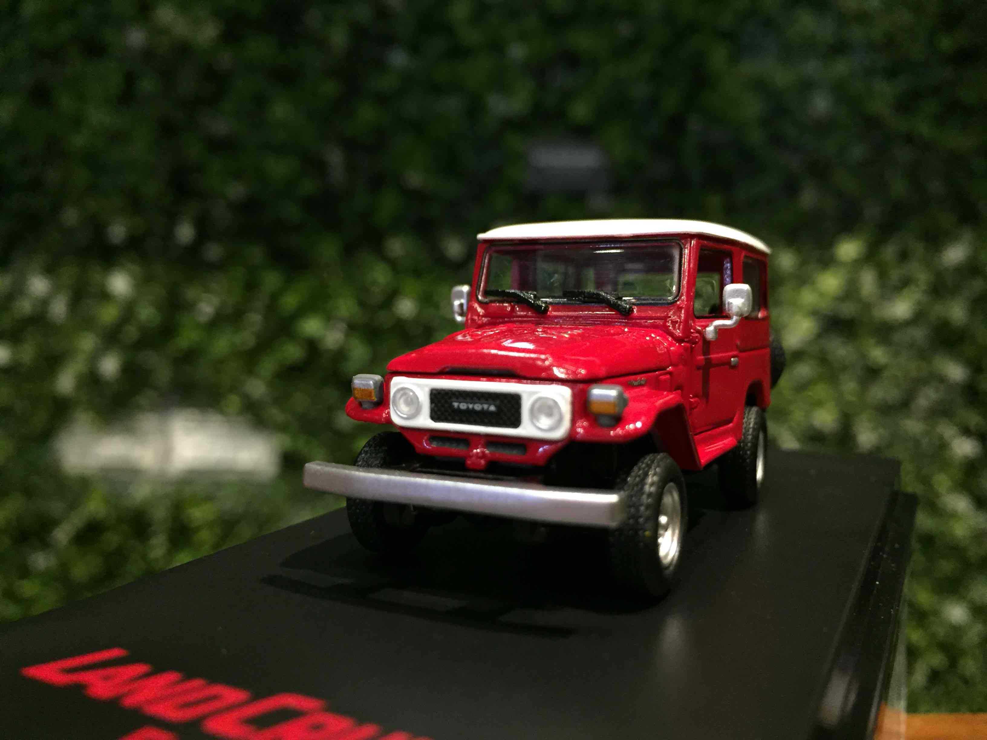 1/64 HF Toyota Land Cruiser FJ40 Red/White HJ64FJ4002RD【MGM】