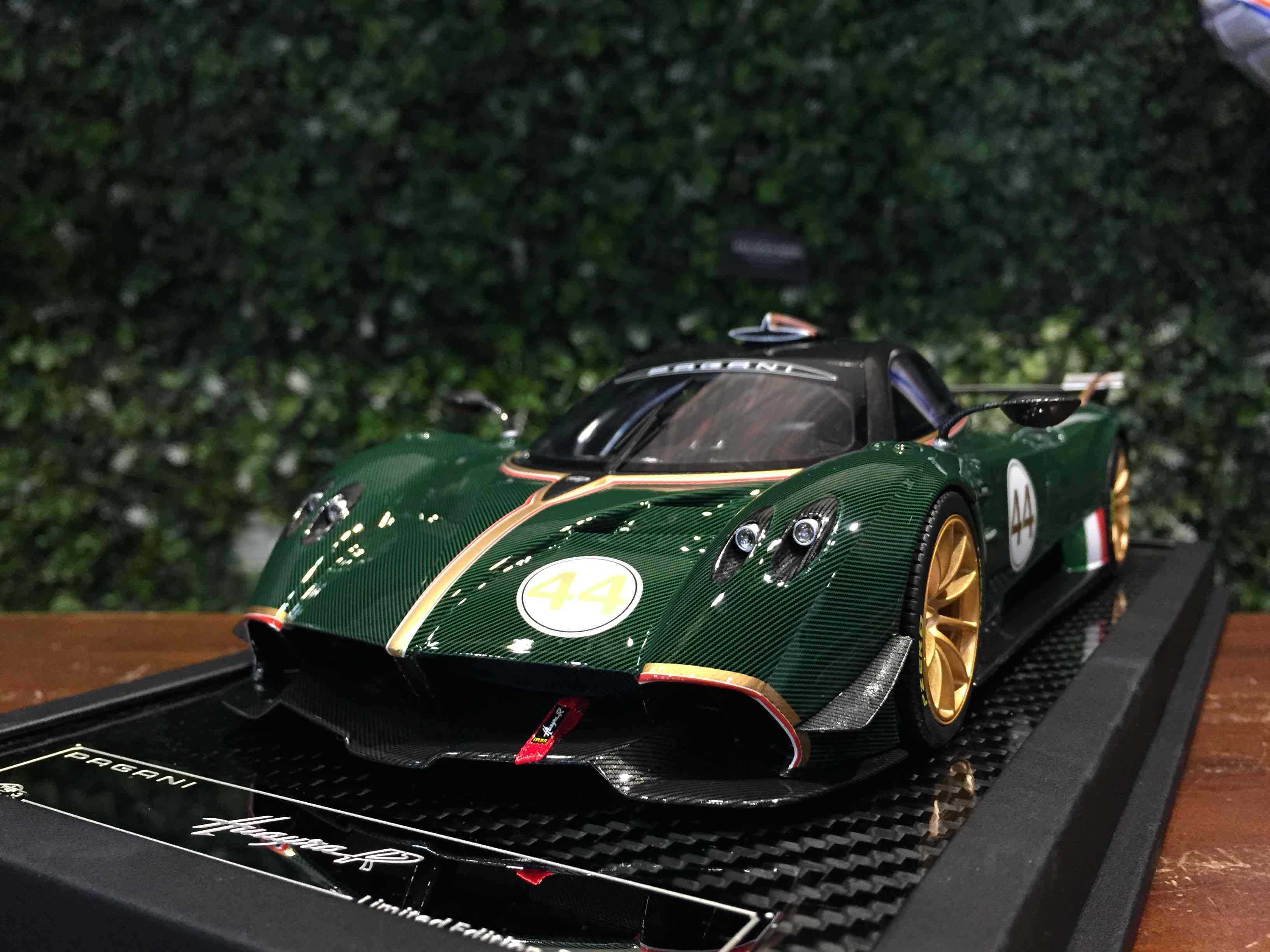 1/18 VIP Model Pagani Huayra R Green Carbon VIP18033C【MGM】 - Max