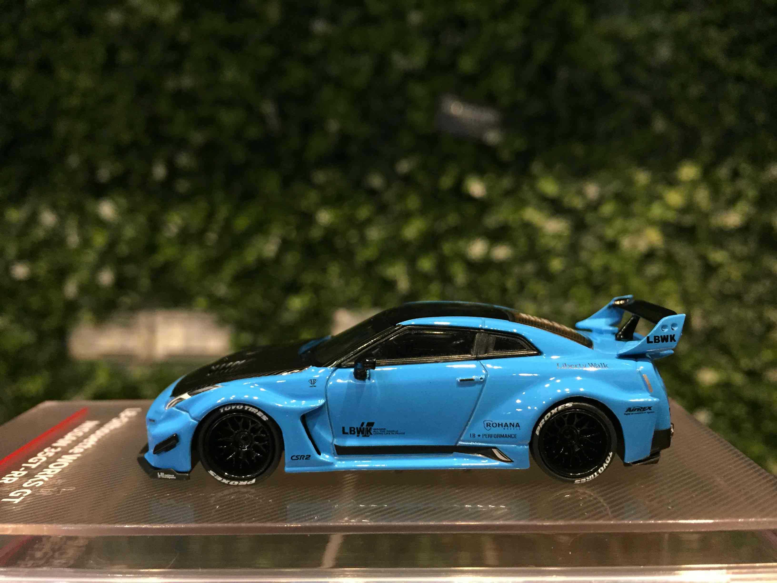 1/64 CM-Model LBWK Nissan GT-R (R35) Blue CM6435RR07【MGM】