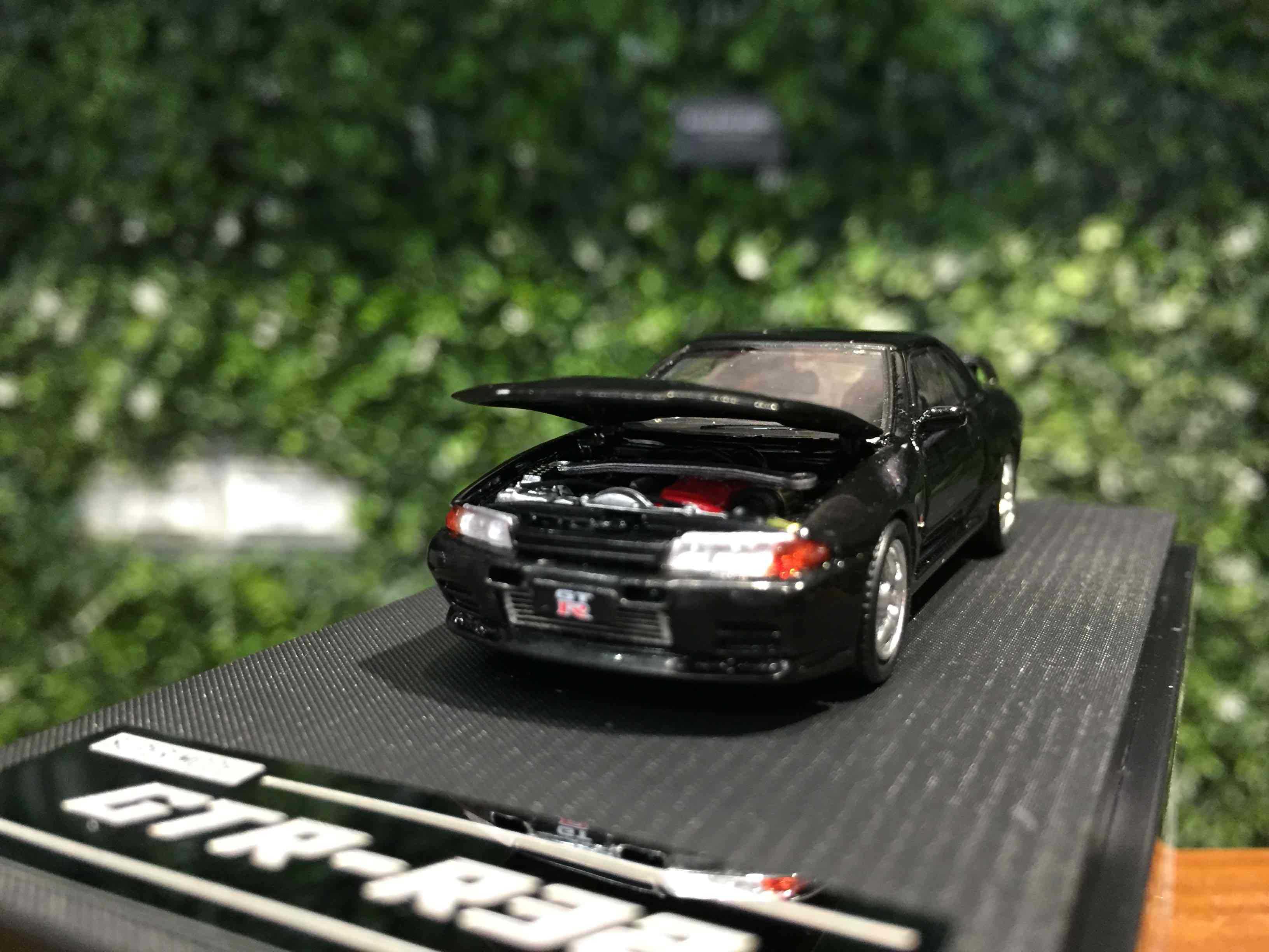 1/64 SuperModel Nissan Skyline GT-R (R32) Black【MGM】