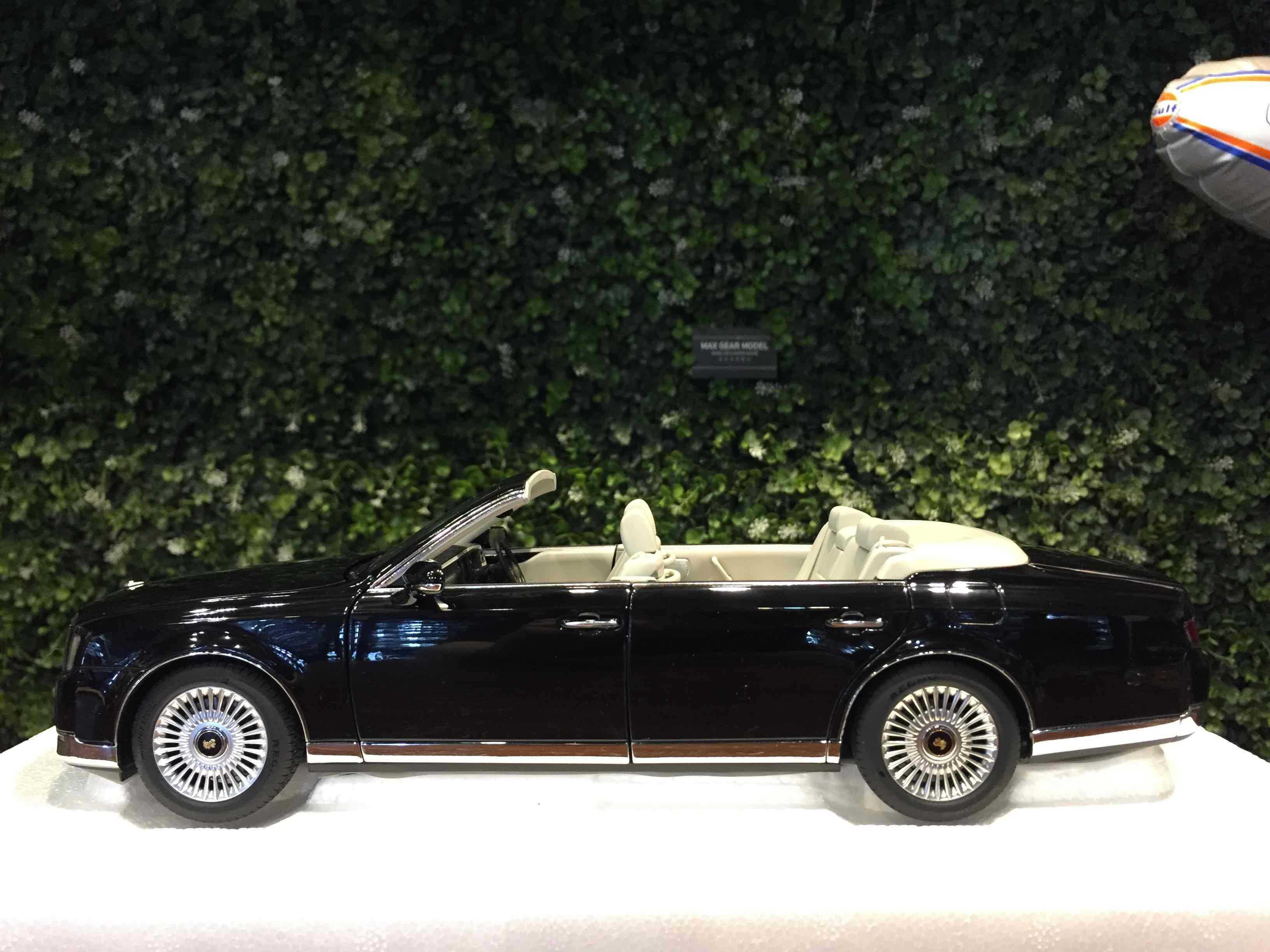 1/18 AUTOart Toyota Century Open Car Black 79531【MGM】