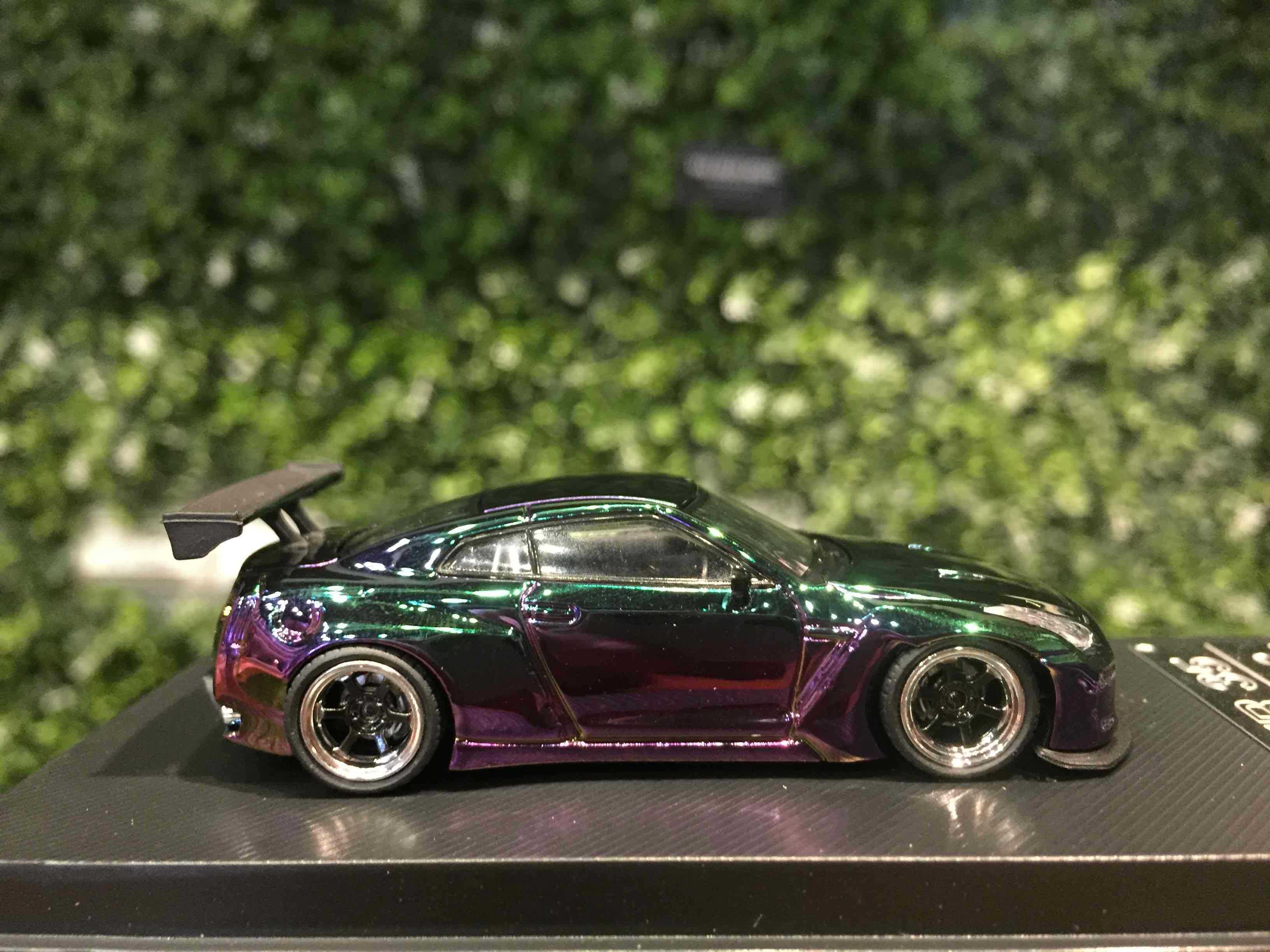 1/64 Solo Pandem Nissan GT-R (R35) Chrome Purple【MGM】