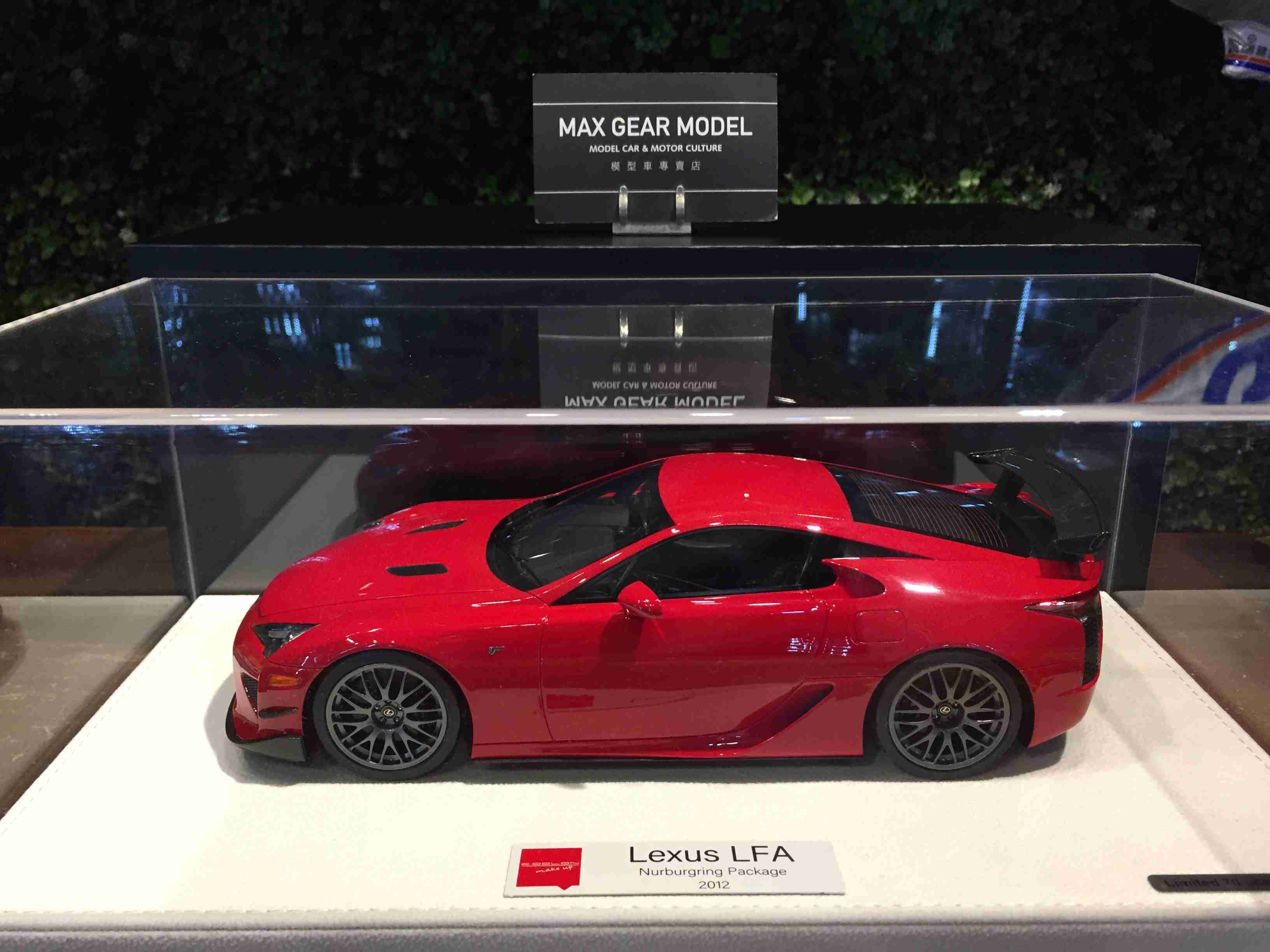 1/18 MakeUp Lexus LFA Nurburgring Package 2012 EML044C【MGM】