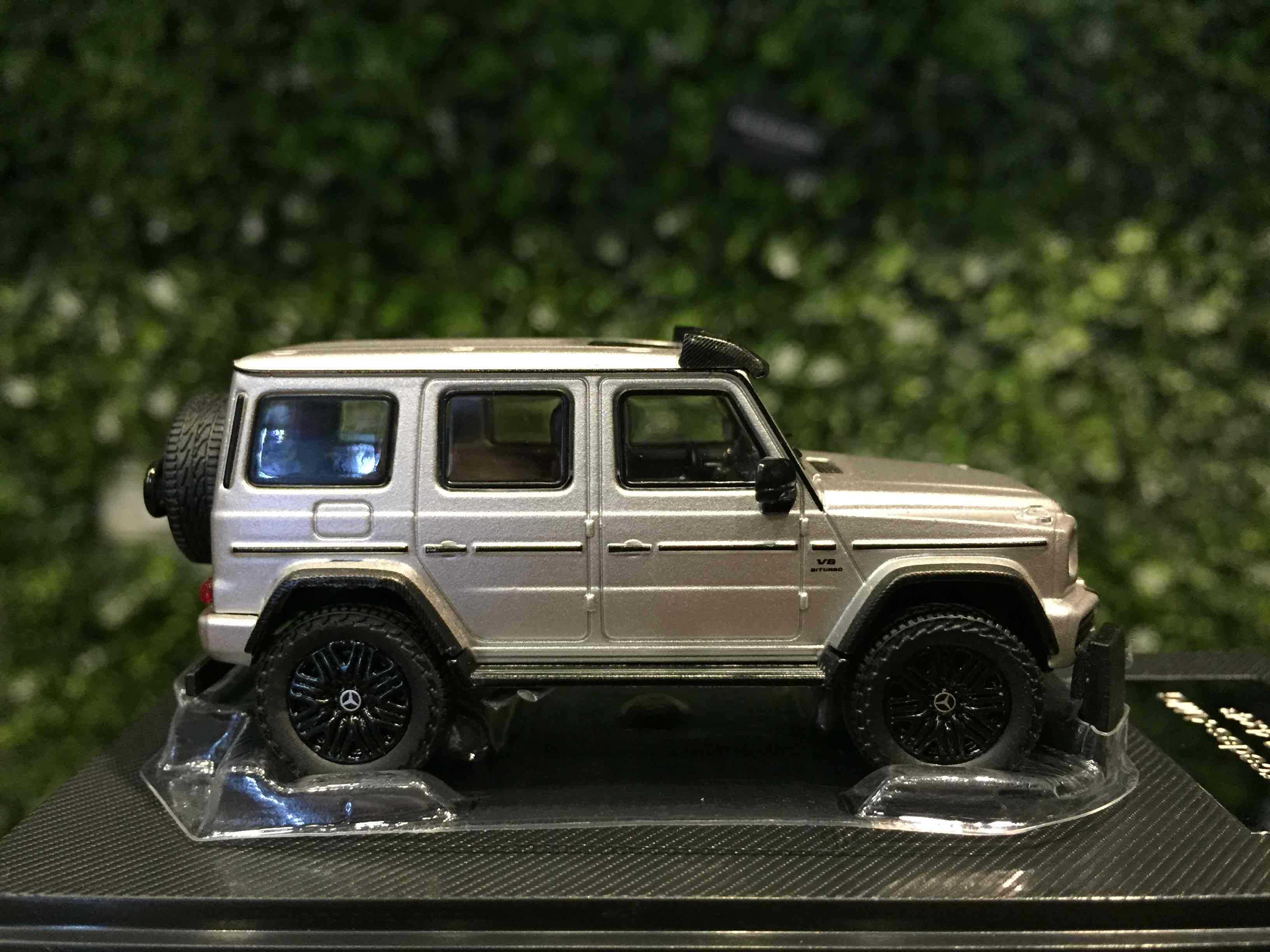 1/64 NZG Mercedes-AMG G63 4x4 (W464) Grey 1076/61【MGM】