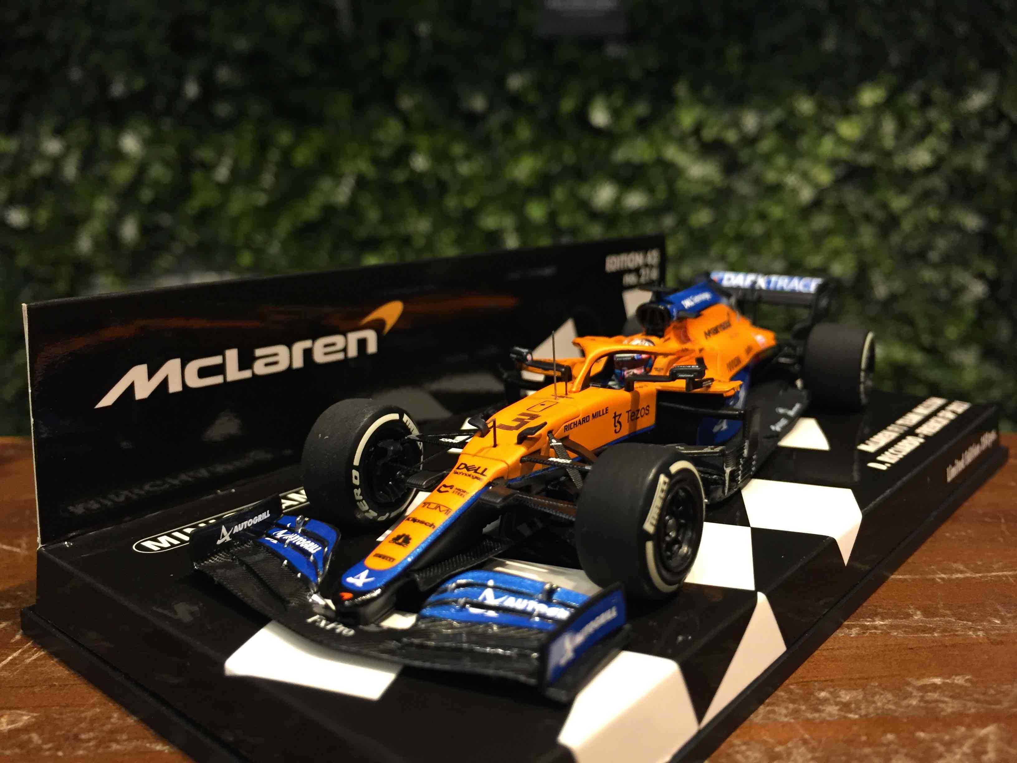 1/43 Minichamps McLaren MCL35M D.Ricciardo 537215103【MGM】