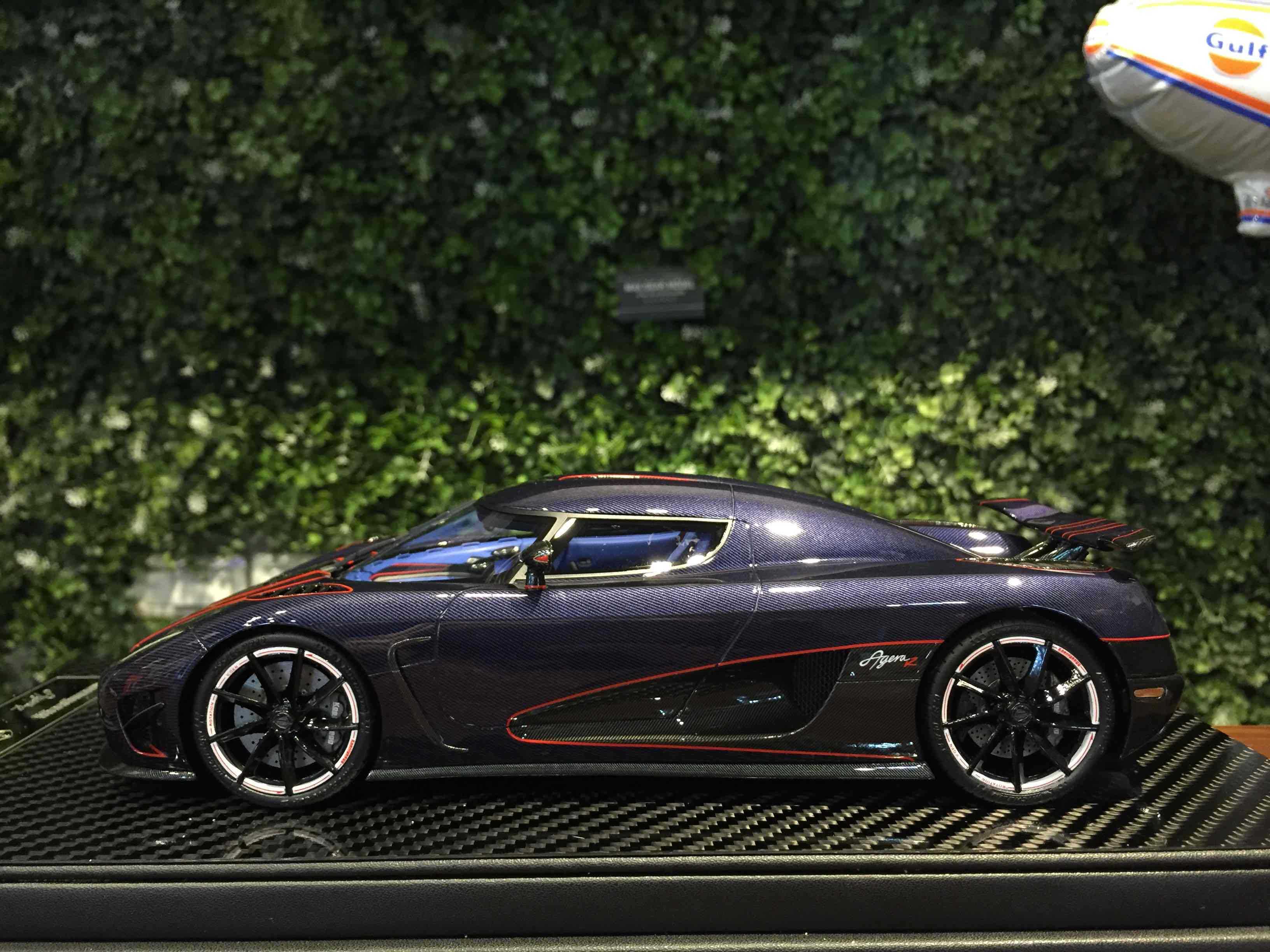 1/18 FrontiArt Koenigsegg Agera R Carbon Blue F051-167【MGM】