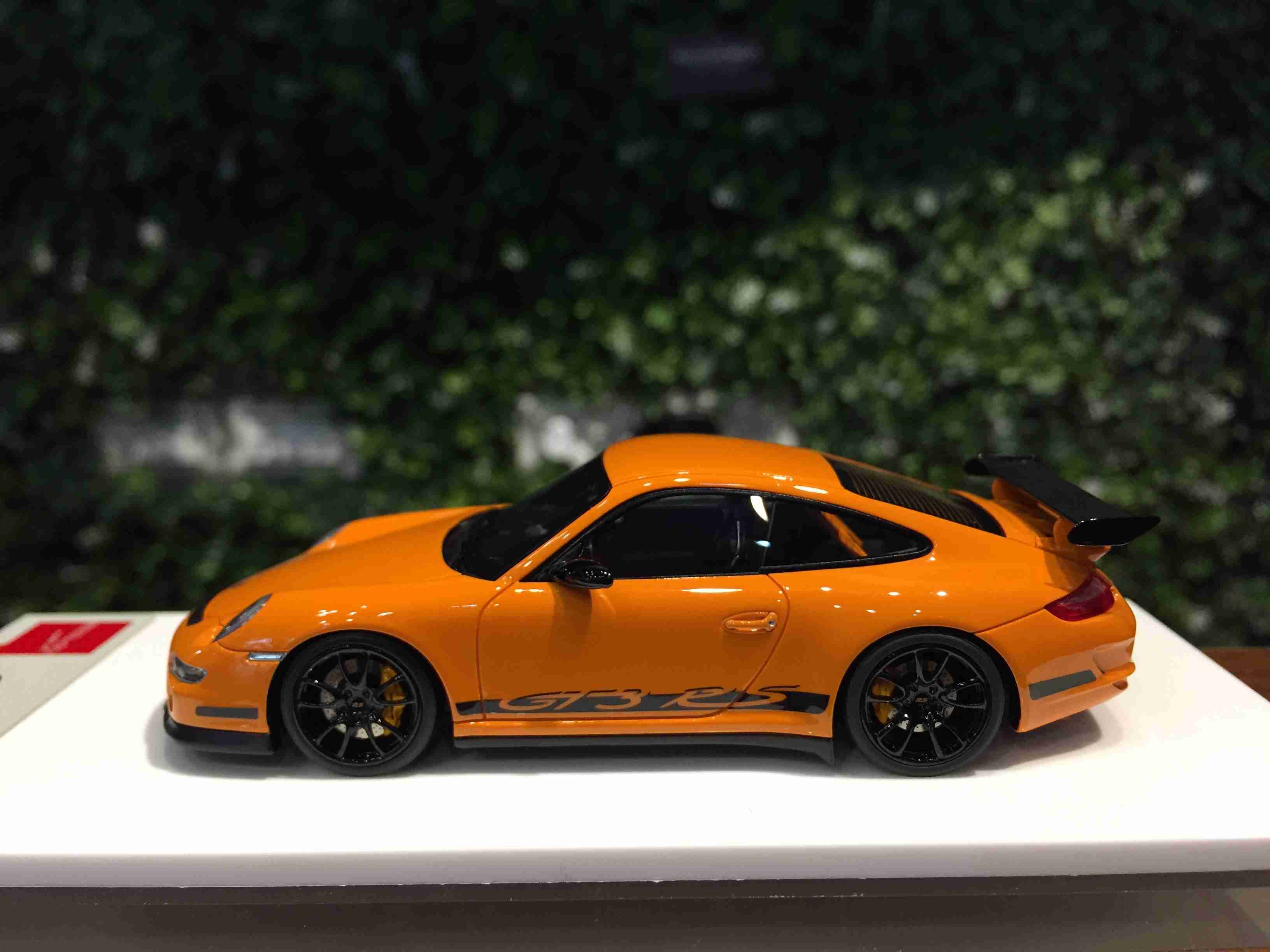 1/43 MakeUp Porsche 911 (997) GT3 RS 2007 Orange EM600A【MGM】