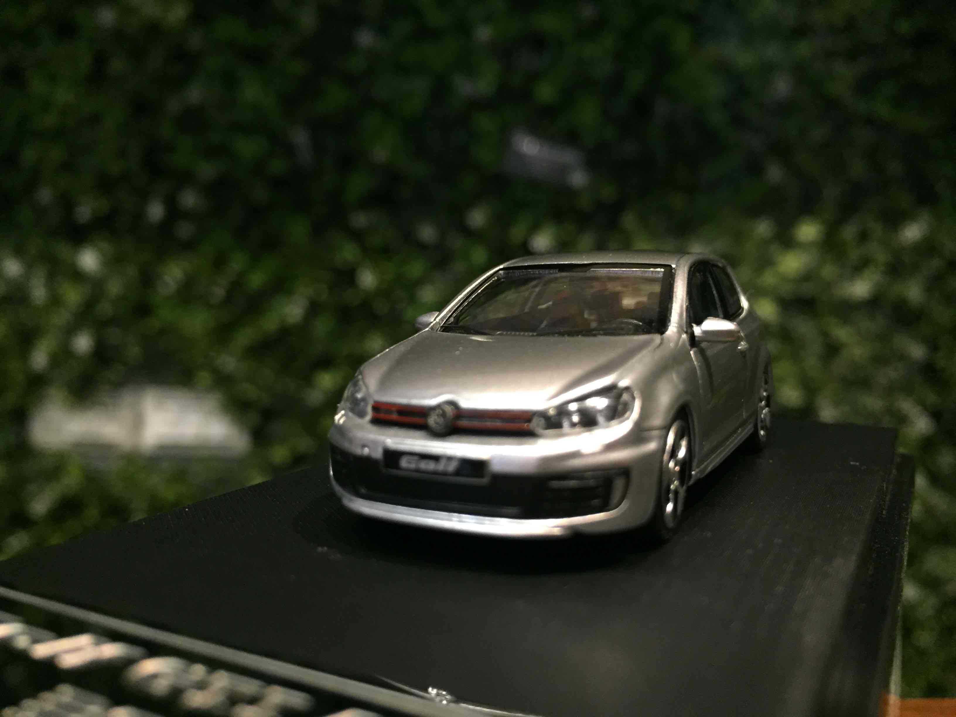 1/64 MaxWell Volkswagen VW Golf GTI MK6 Silver【MGM】