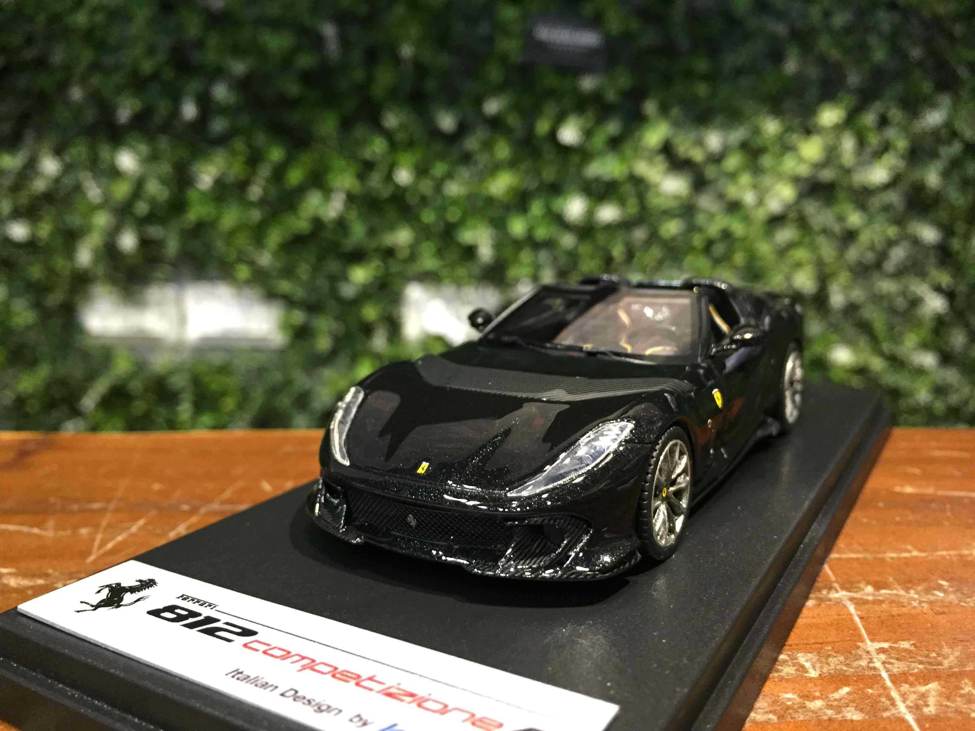 1/43 LookSmart Ferrari 812 Competizione A Nero LS531F【MGM】