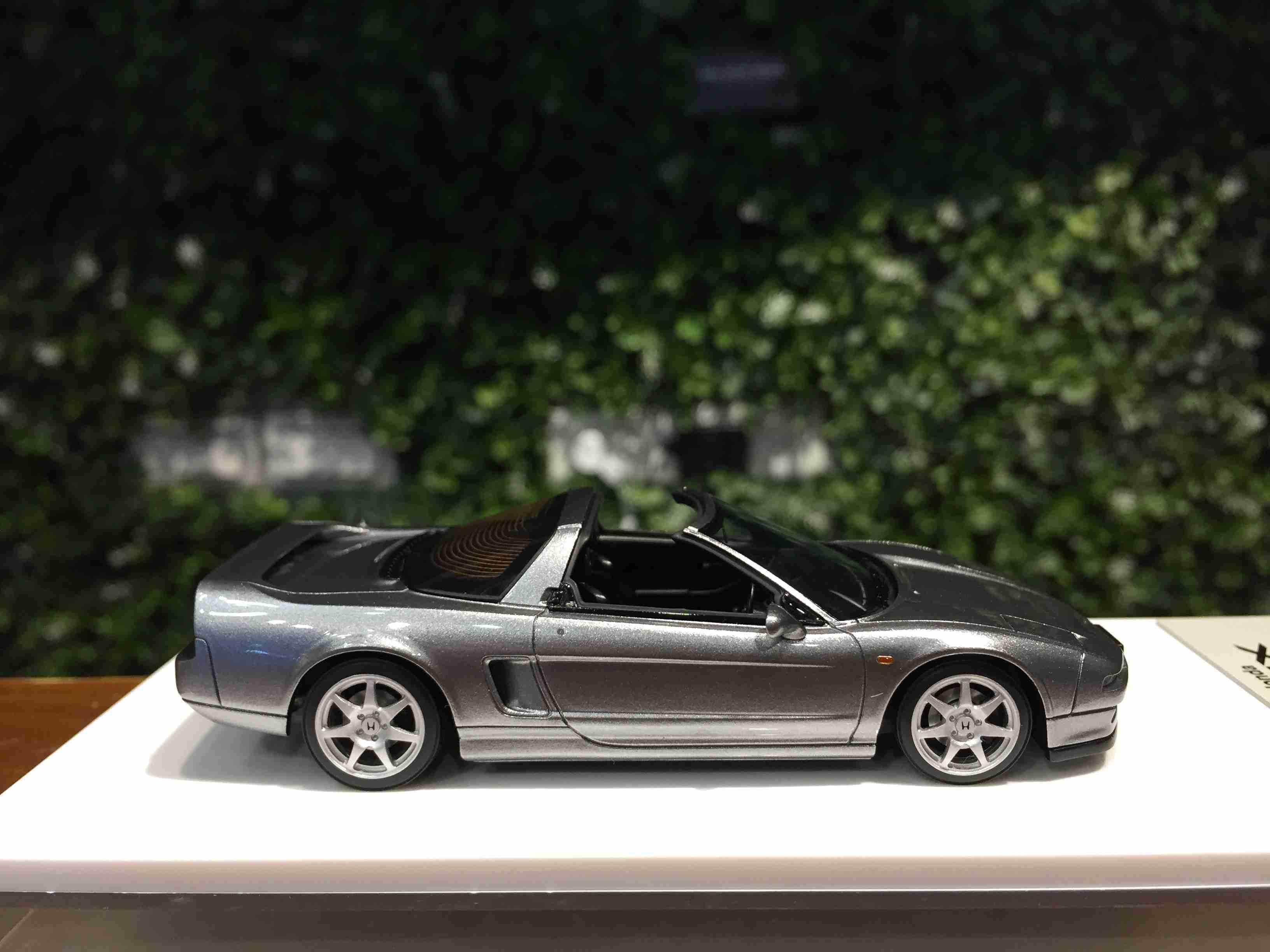 1/43 MakeUp Honda NSX Type-T (NA1) 1997 Silver EM582A【MGM】