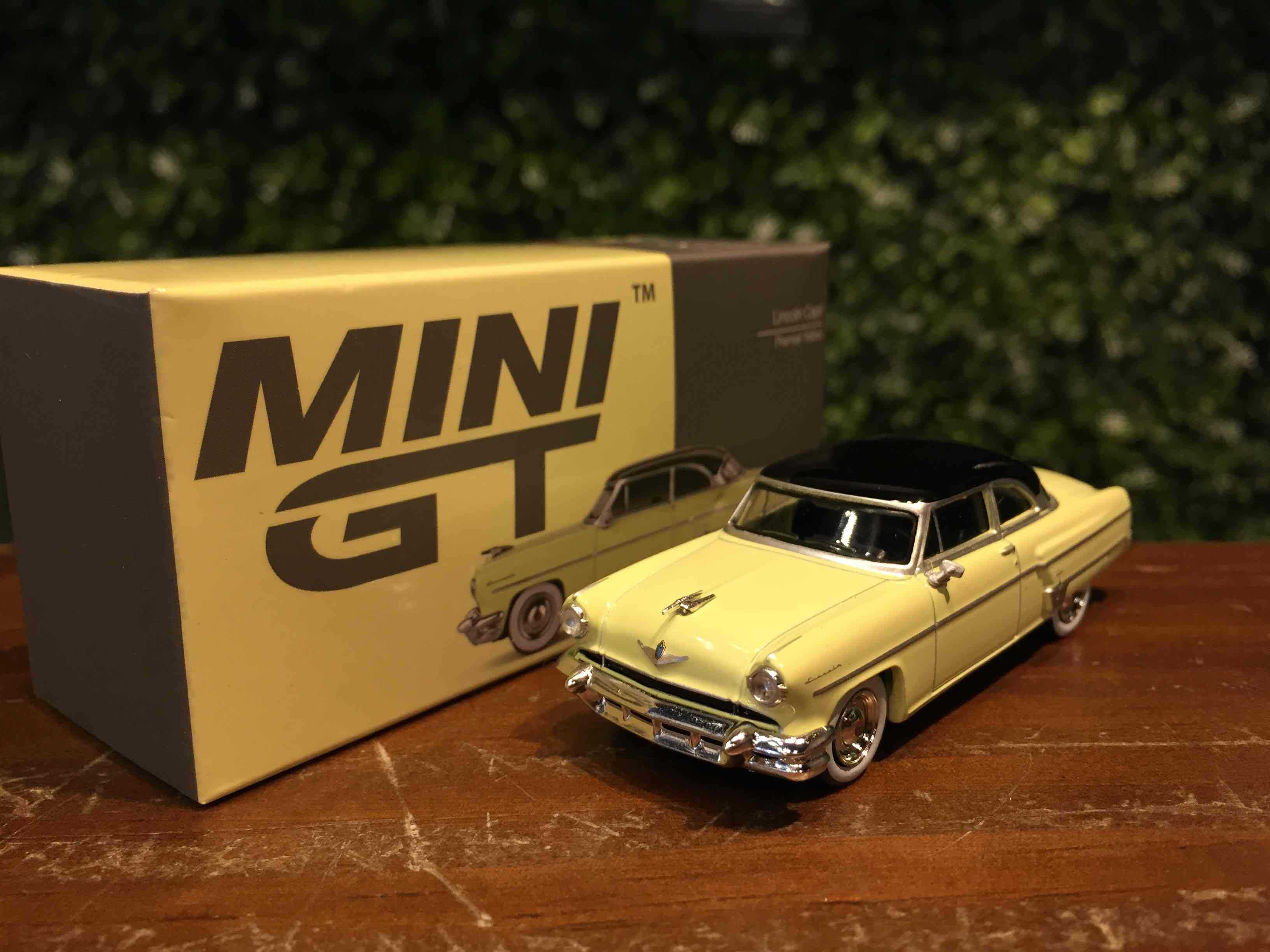 1/64 MiniGT Lincoln Capri 1954 Premier Yellow MGT00561L【MGM】