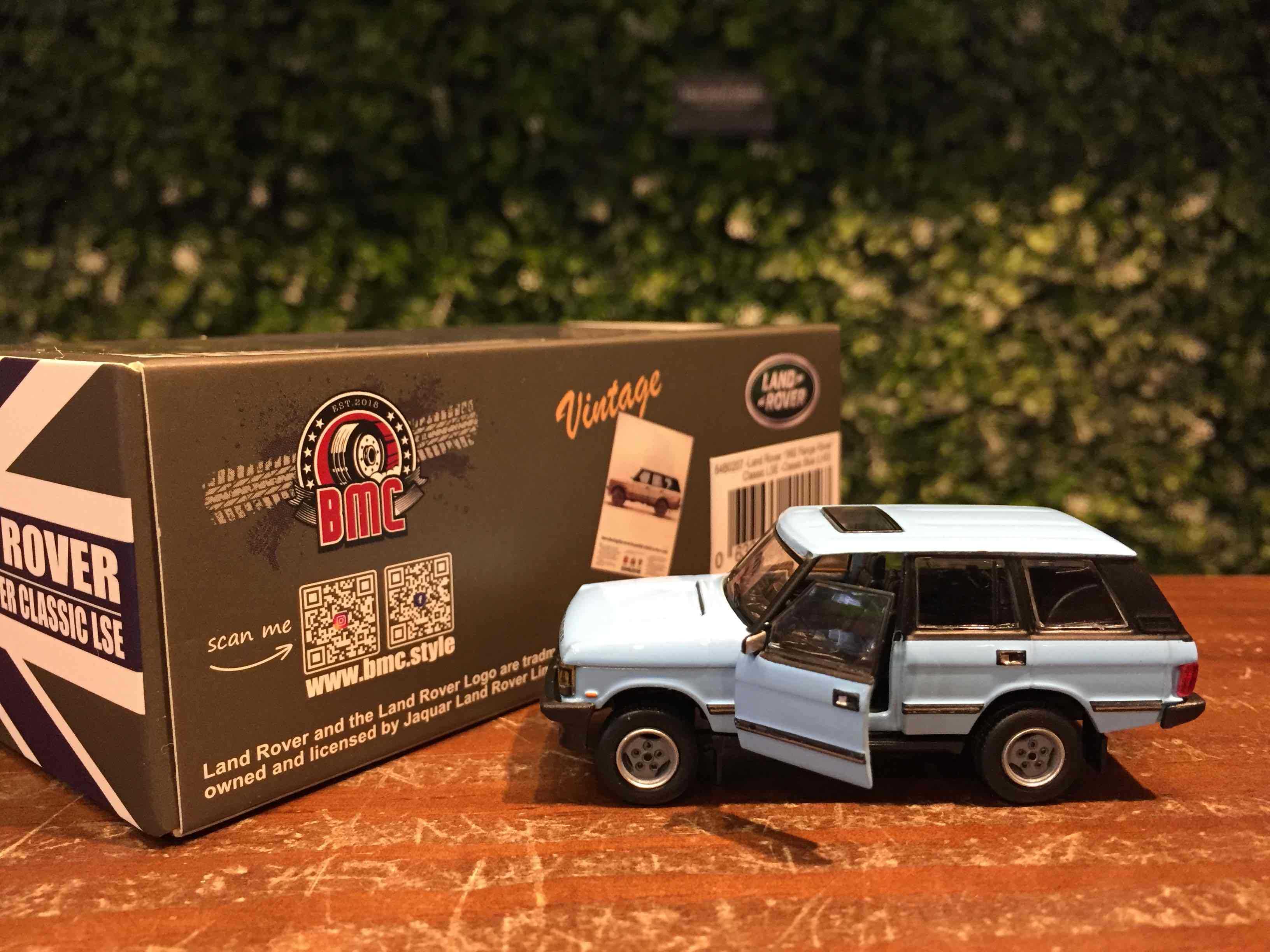 1/64 BM Land Rover Range Rover Classic LSE Blue 64B0207【MGM】