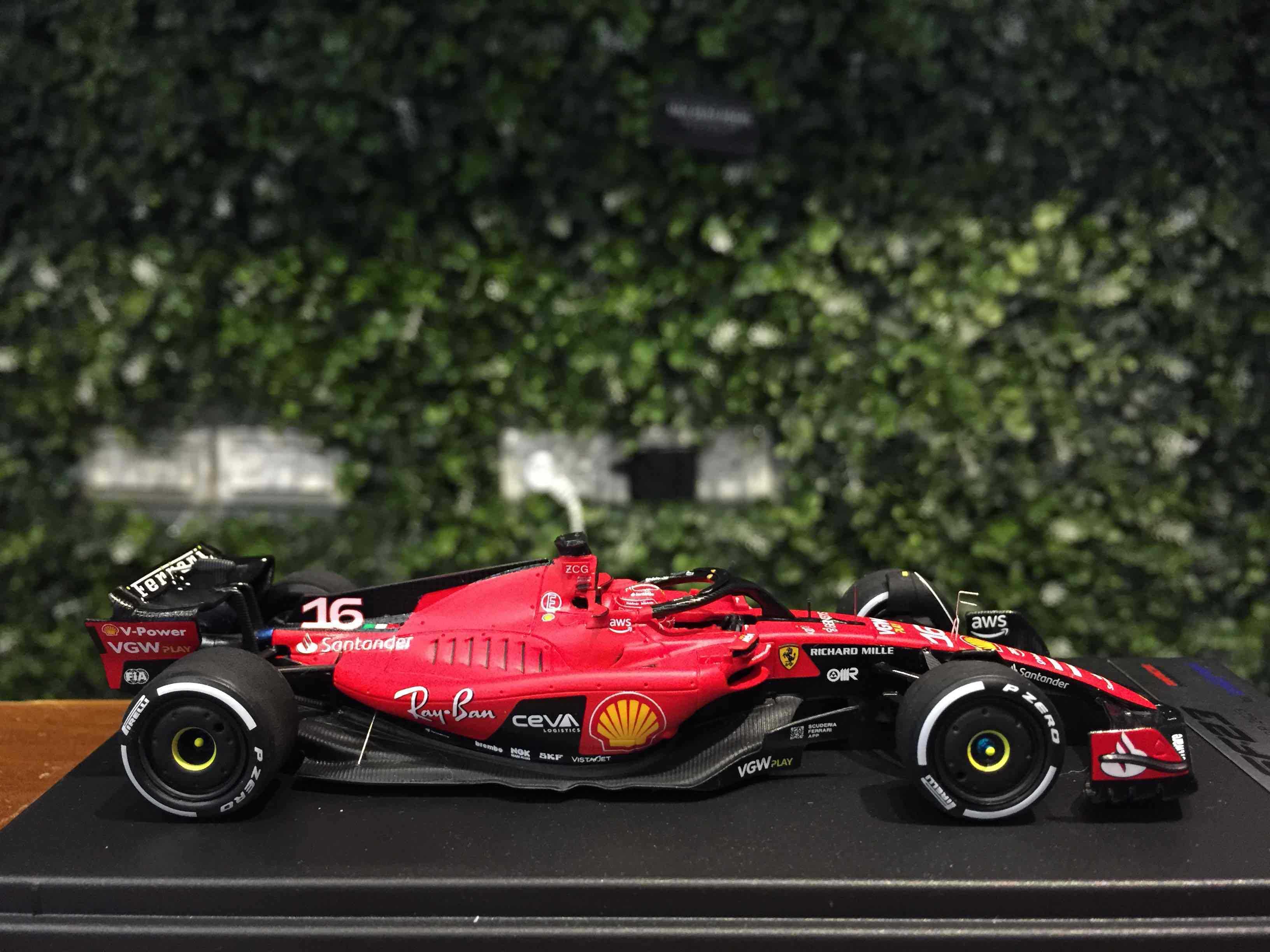 1/43 LookSmart Ferrari SF23 Charles Leclerc 3rd LSF1051【MGM】