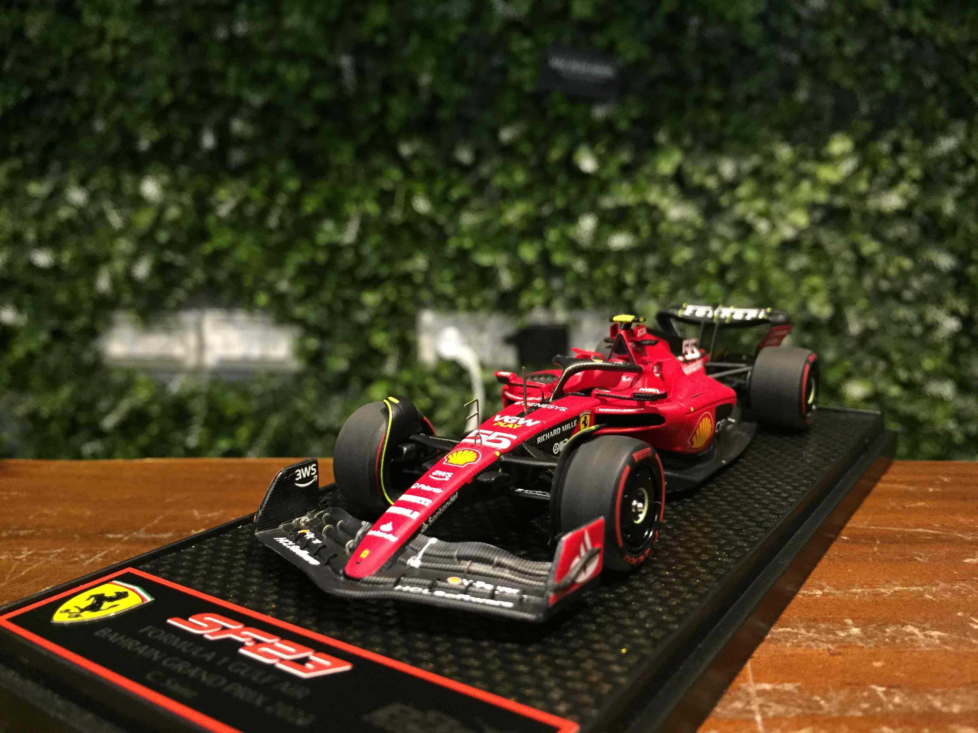 1/43 BBR Ferrari SF23 Carlo Sainz 4th Bahrain BBRC281B【MGM】