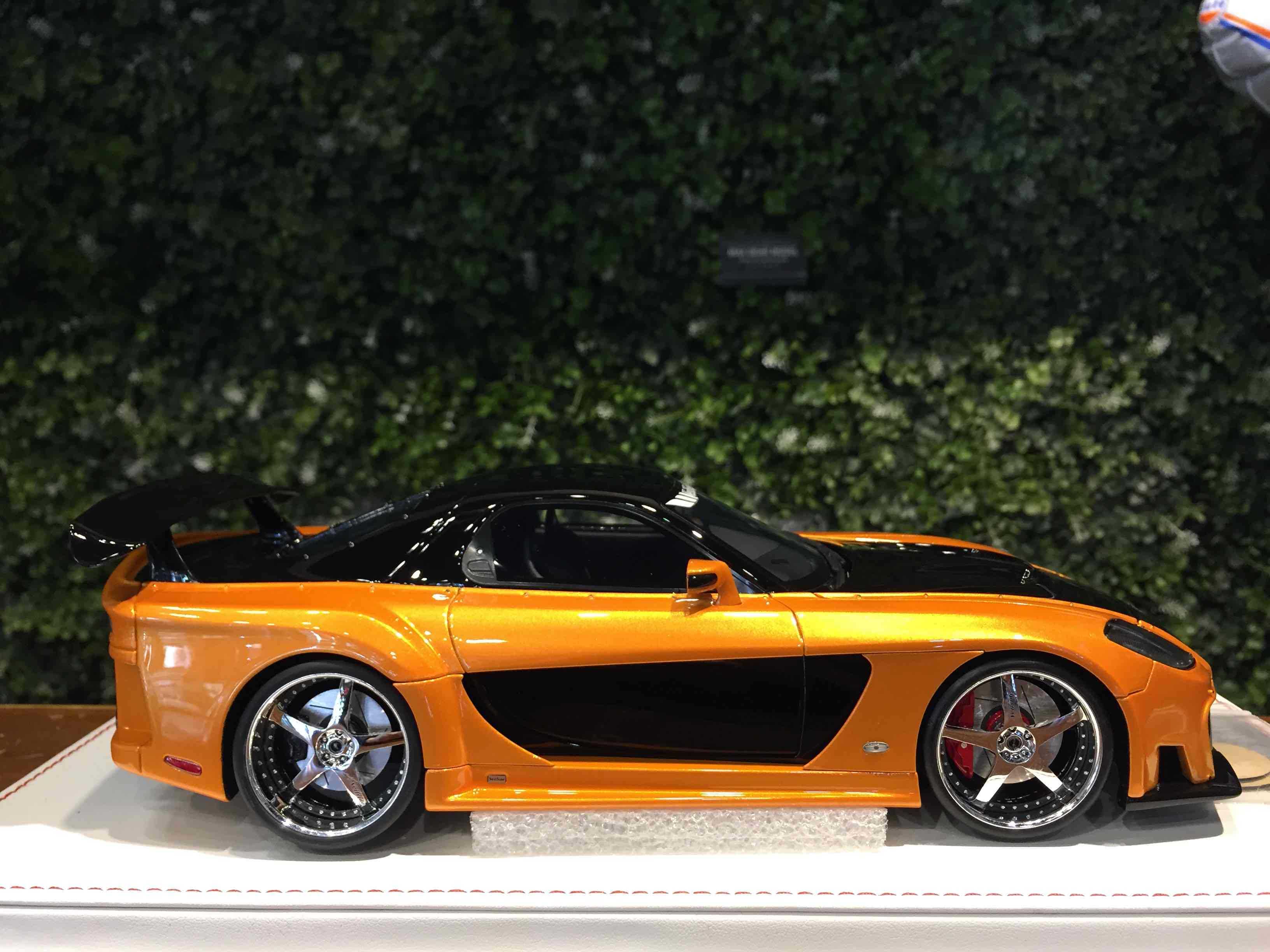 1/18 Onemodel Veilside Fortune 7 Mazda RX-7 Orange【MGM】