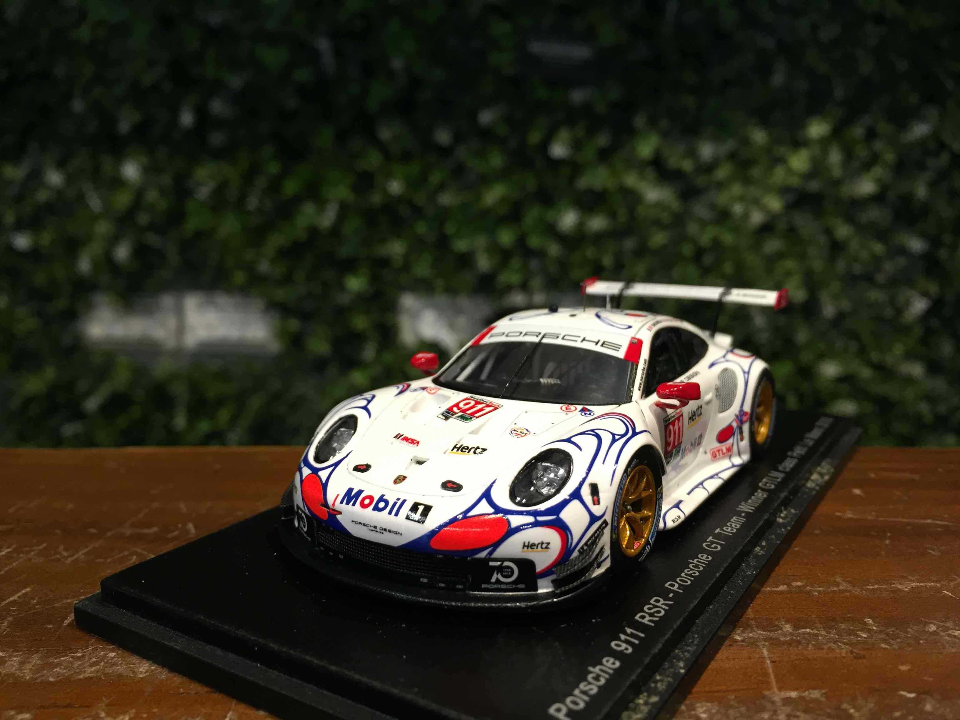 1/43 Spark Porsche 911 RSR Winner GTLM LM 2018 S5848【MGM】