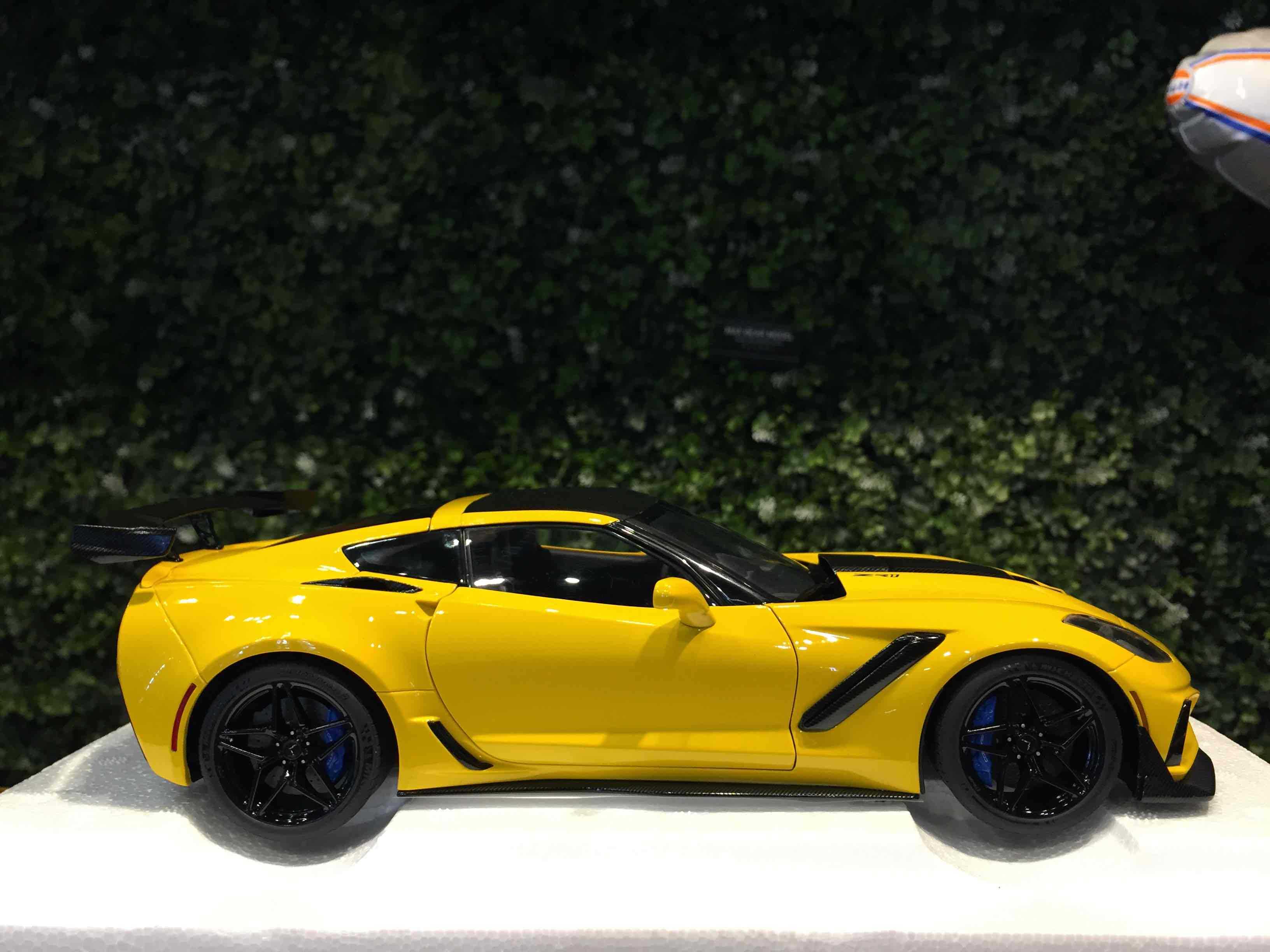 1/18 AUTOart Chevrolet Corvette C7 ZR1 Yellow 71278【MGM】