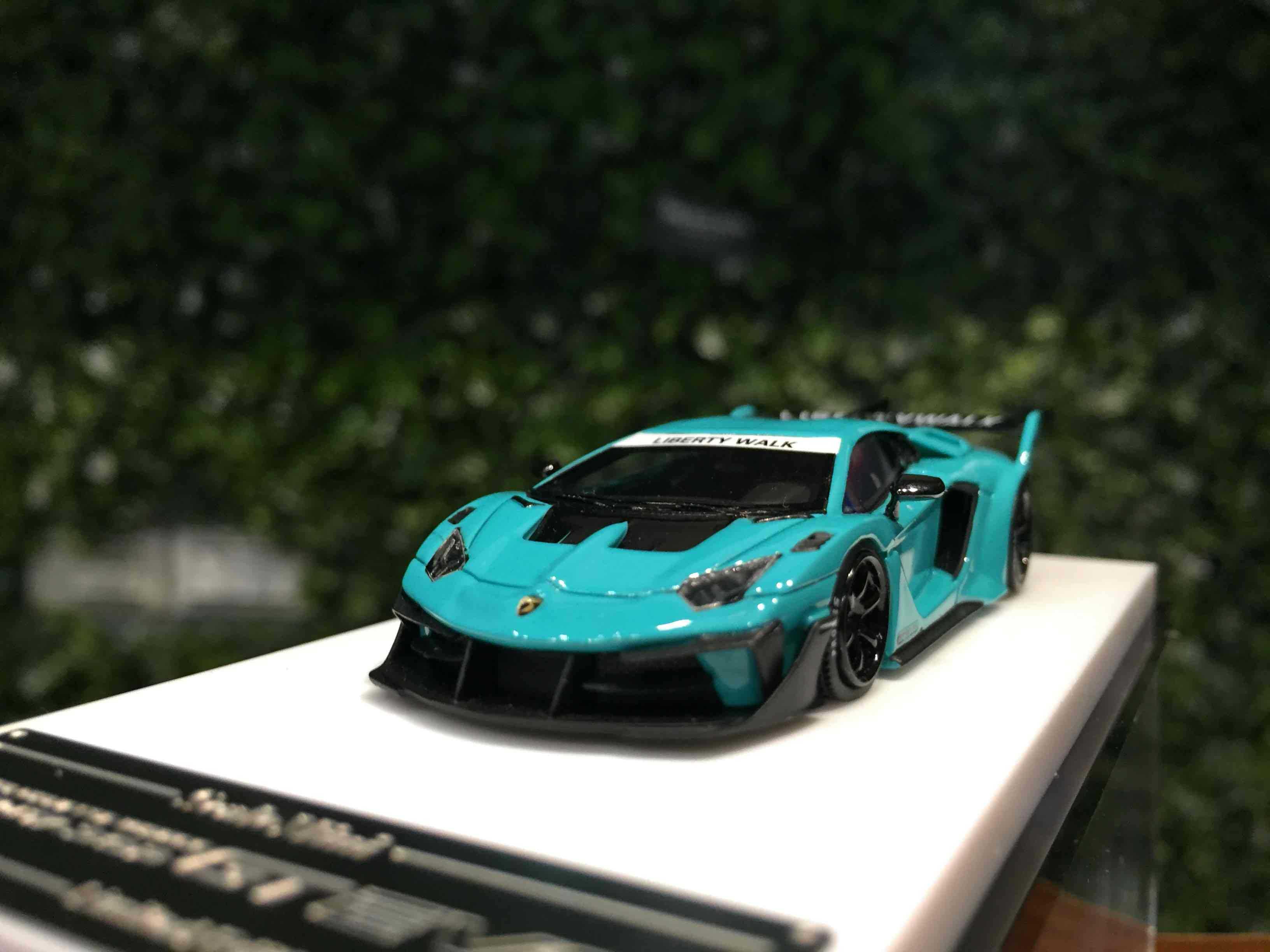 1/64 ScaleMini LBWK Aventador GT EVO Mint Green【MGM】