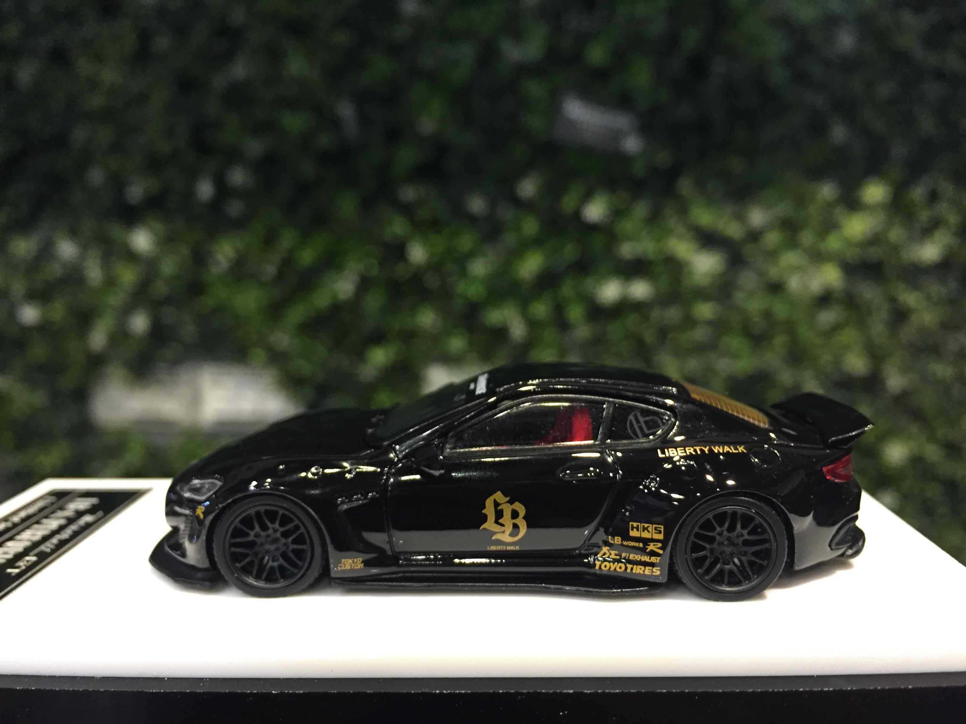 1/64 HKM LBWK Maserati GranTurimo GTS Chrome Black【MGM】
